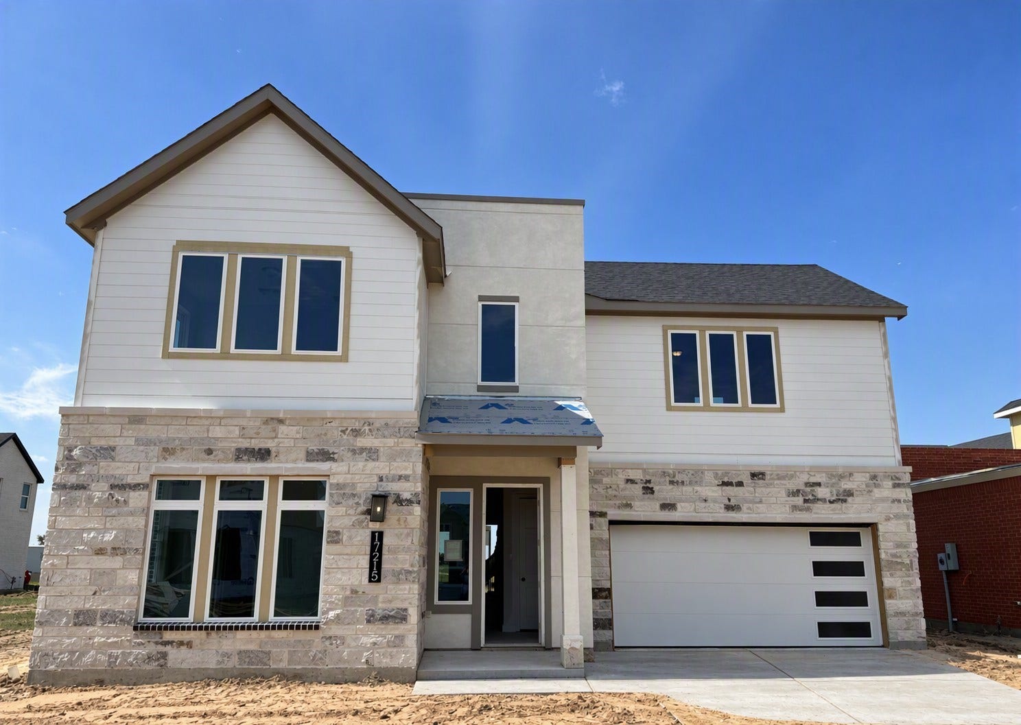 17215 Violet Vista Place, Cypress, TX 77433 Actual Home, under construction