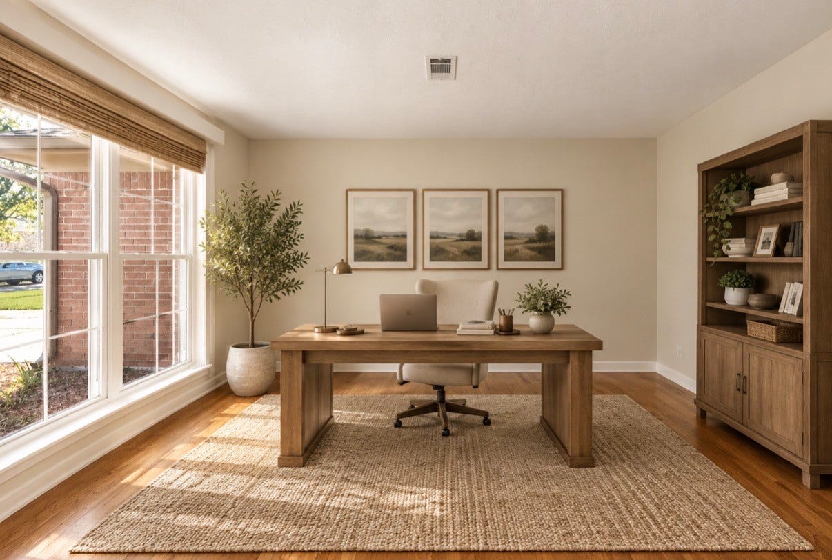 7824 Yucca Drive, Texas City, TX 77591 Instead of a family room, this space can also be used as a home office if needed.
