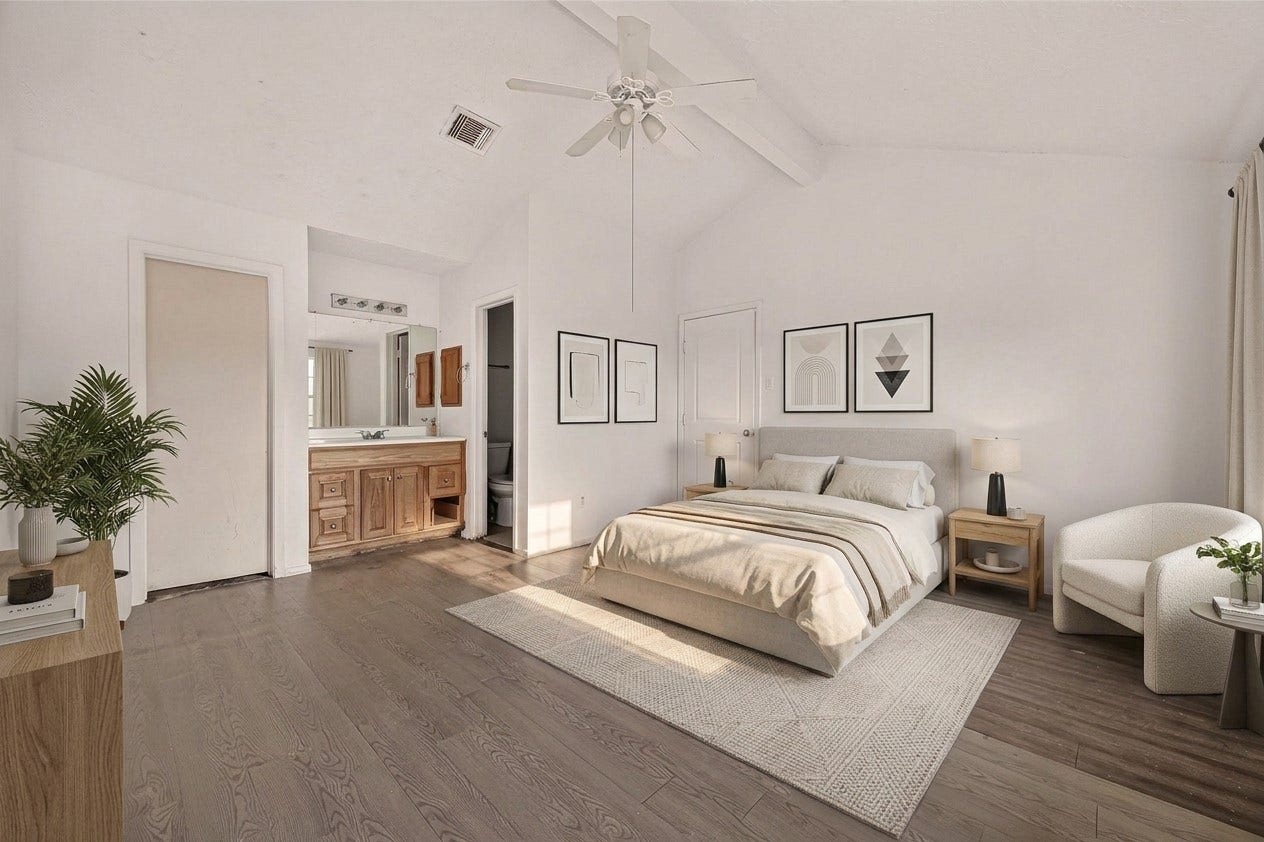 7102 Village Lake Dr, Cypress, TX 77433 Virtually staged for better visual presentation
