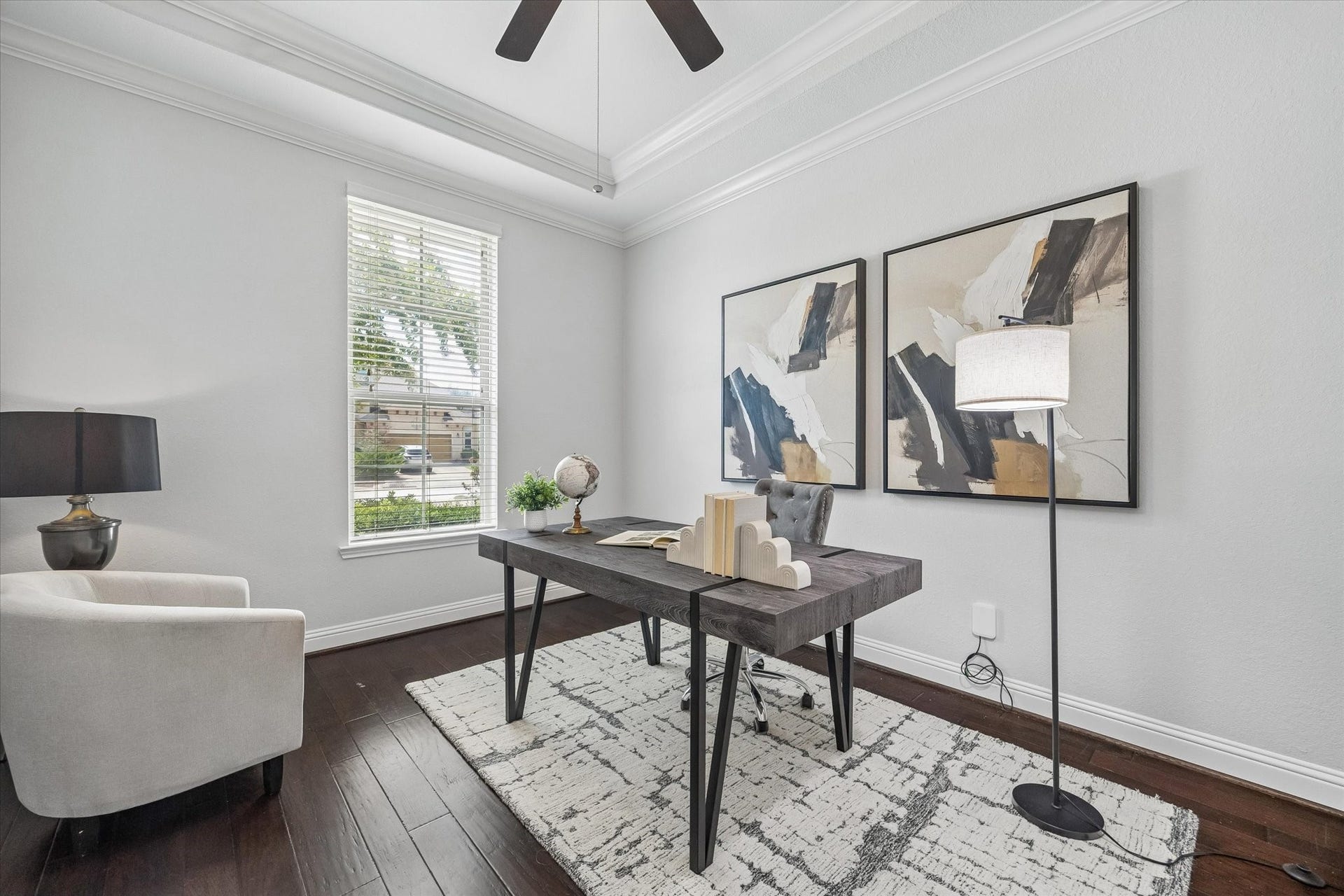 11127 Glasgill Court, Richmond, TX 77407 Bright study/home office with abundant natural light, perfect for working from home