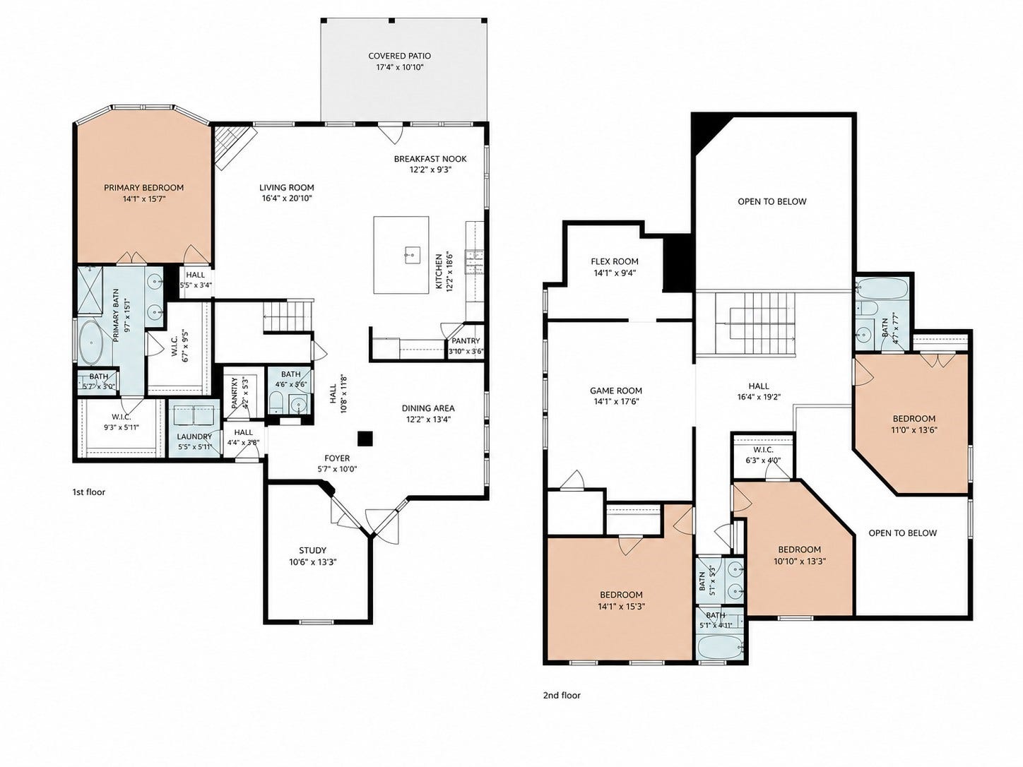 11127 Glasgill Court, Richmond, TX 77407 Floor Plan