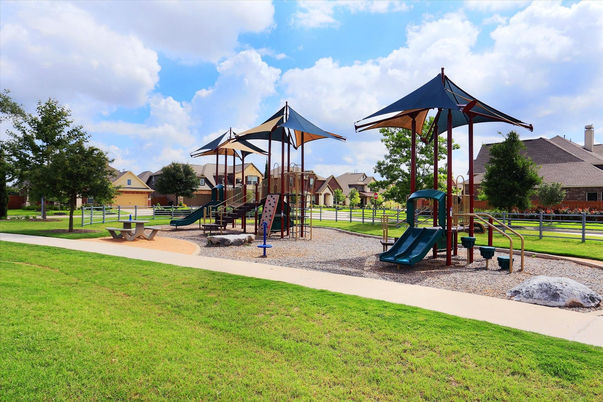 11127 Glasgill Court, Richmond, TX 77407 Neighborhood Playground Modern playground offering fun for children of all ages