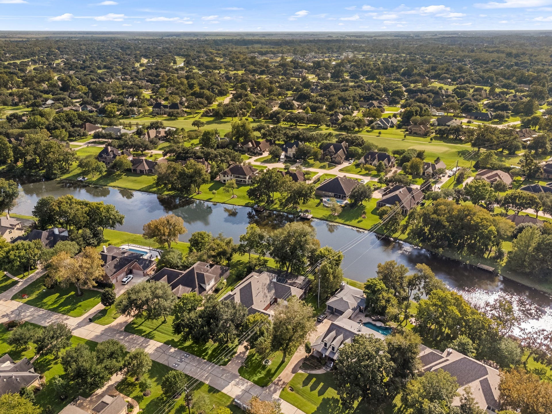 4719 Oxbow Circle W, Fulshear, TX 77441 Stunning Aerial Views