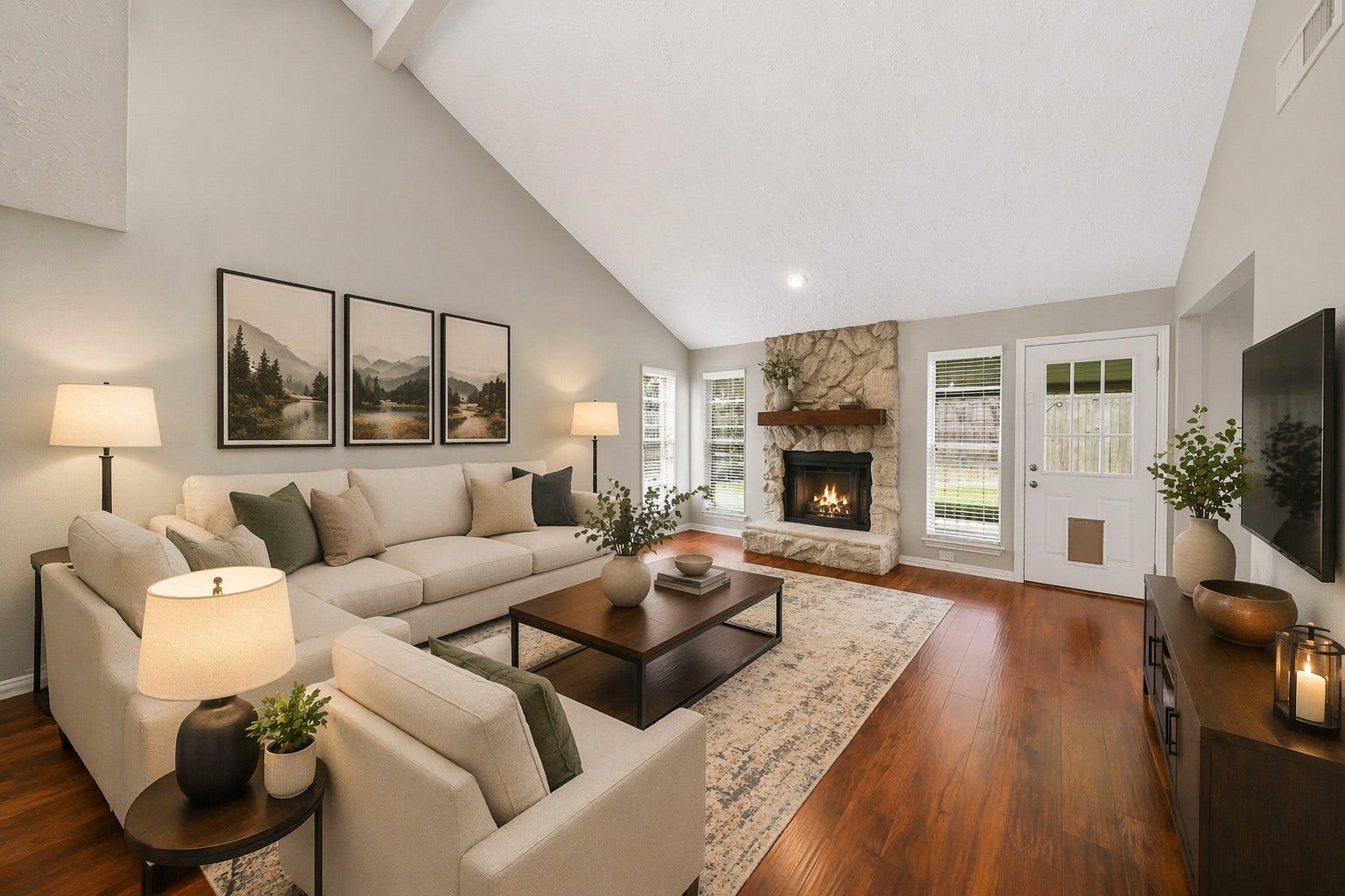 16826 Cobble Ridge Drive, Sugar Land, TX 77498 virtually staged