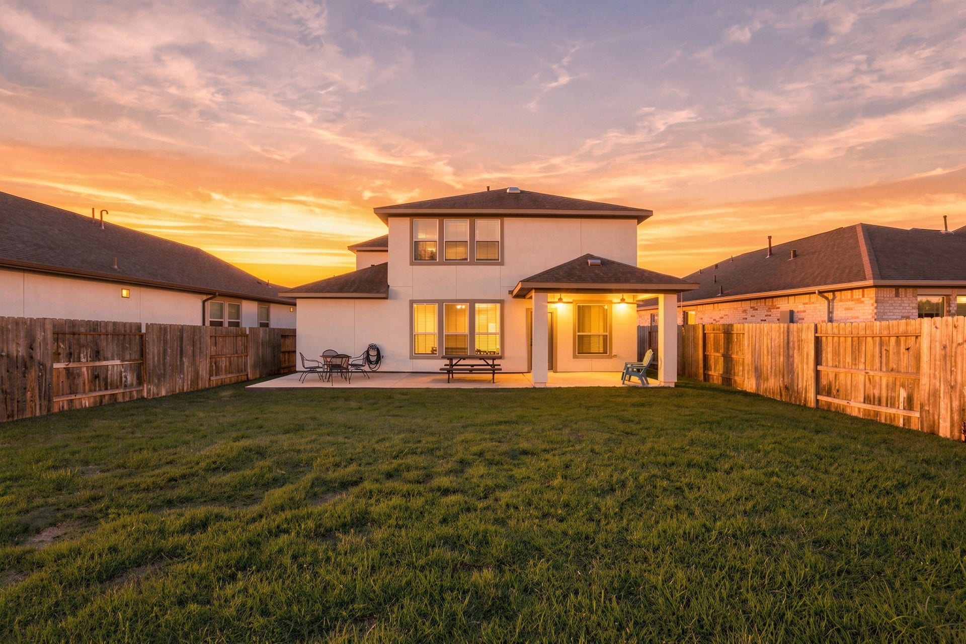 Featuring a spacious backyard, perfect for outdoor gatherings.