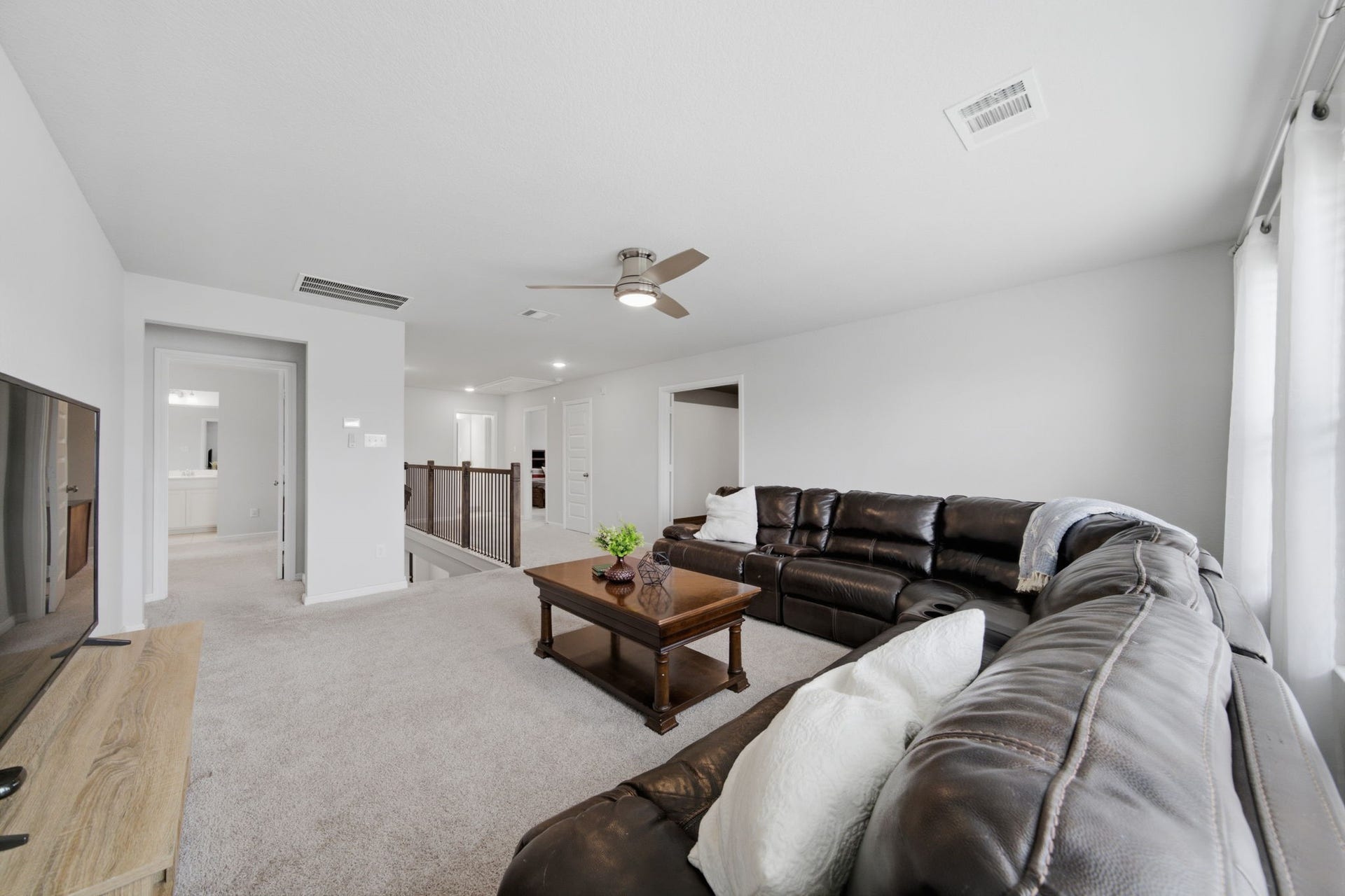 As you enter the 2nd floor, you are greeted by the game room.