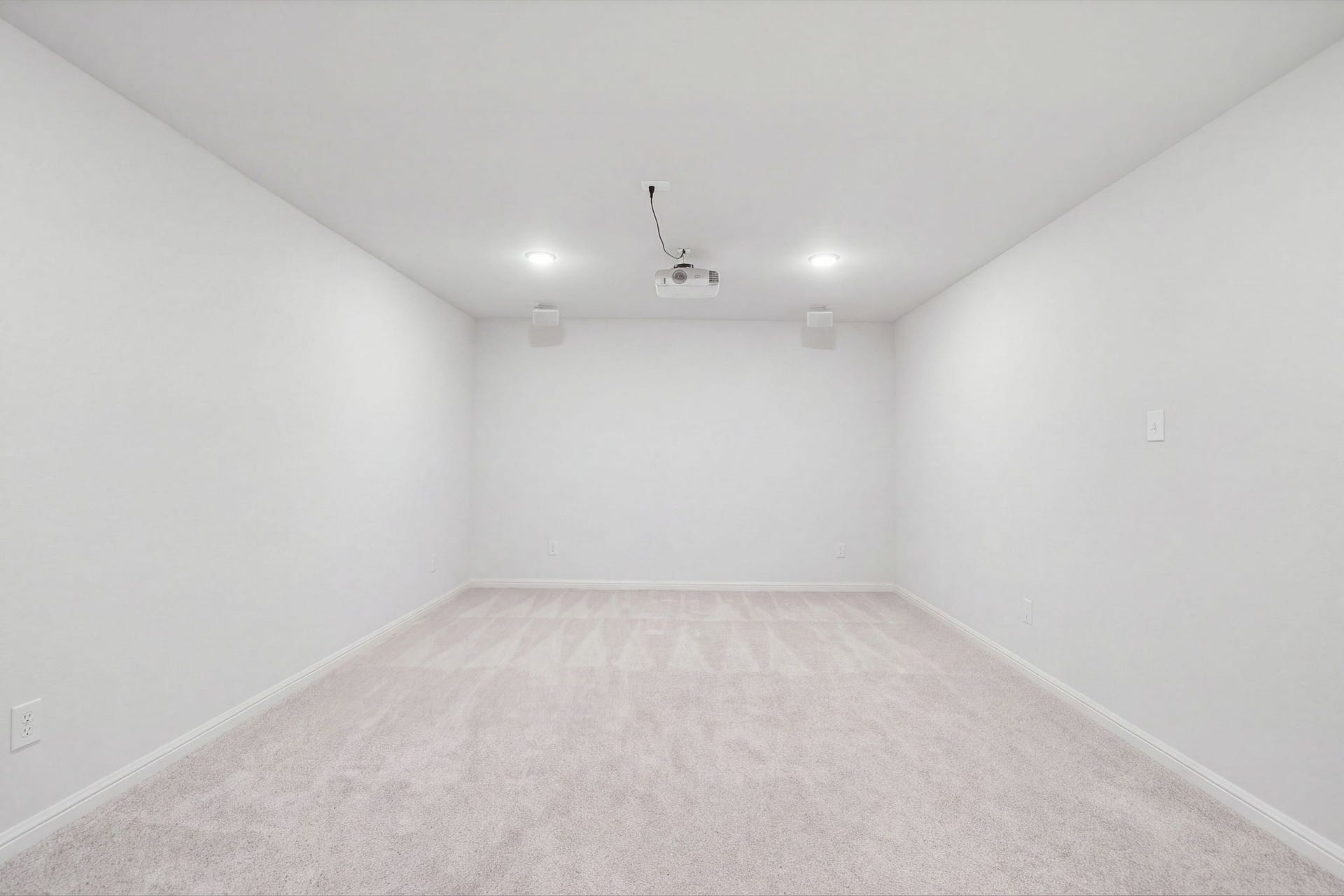 Media room located off of the game room on the  2nd floor.