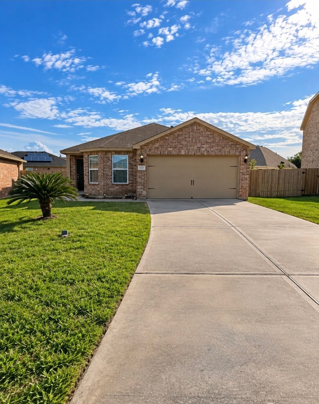 12221 Seacrest Lane, Texas City, TX 77568 Long driveway to accommodate several vehicles.