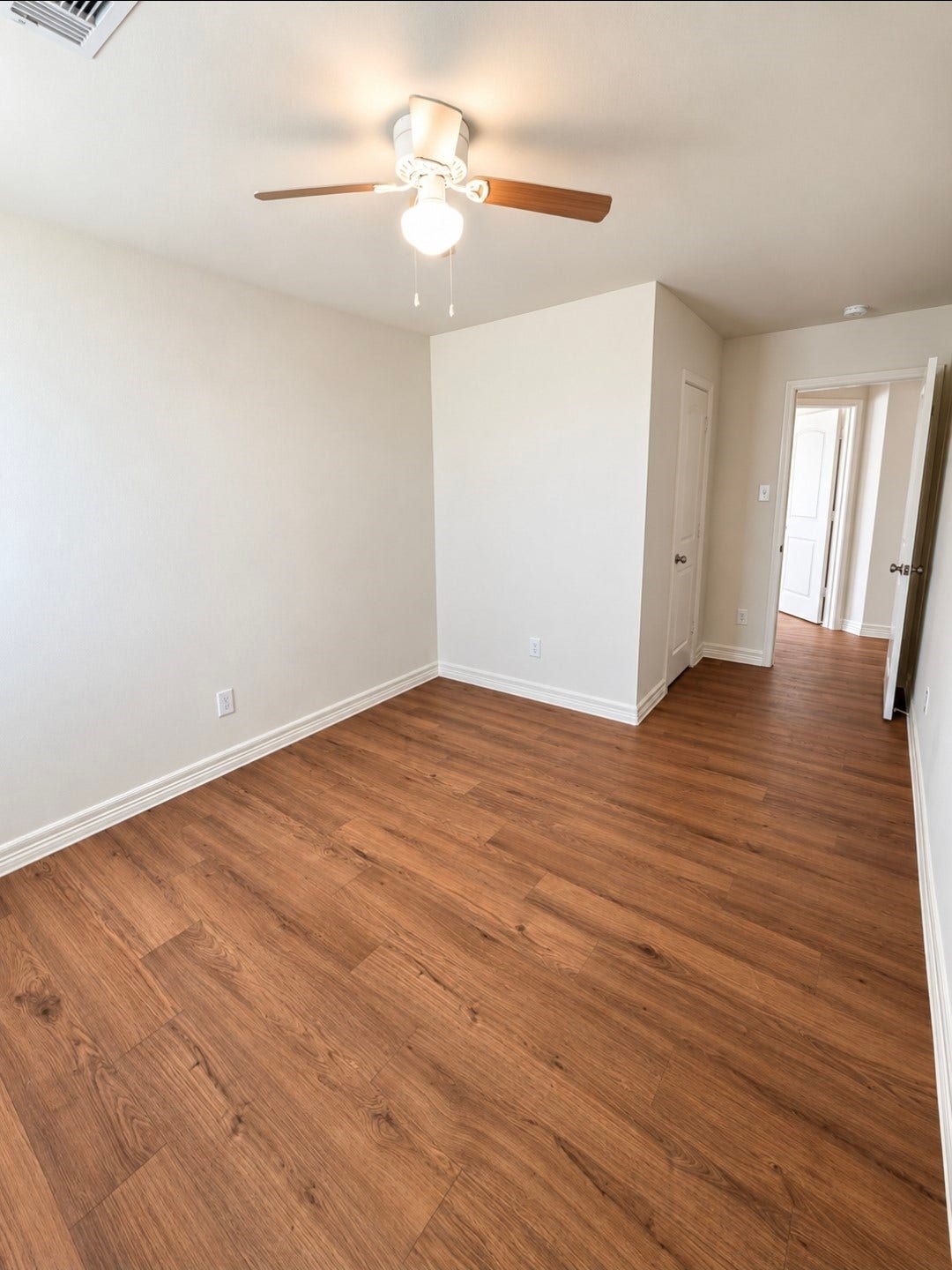 12221 Seacrest Lane, Texas City, TX 77568 Bedroom #4 with brand-new luxury vinyl plank flooring