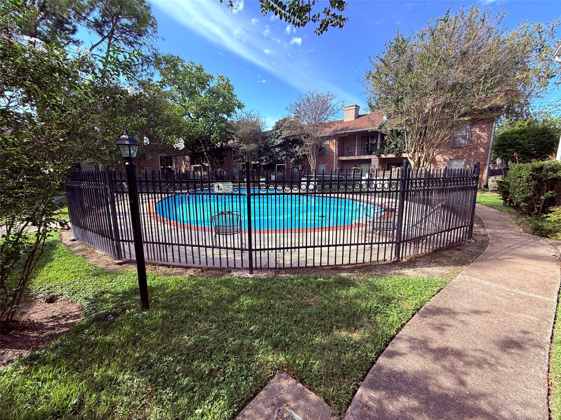 2800 Jeanetta Street, #2402, Houston, TX 77063 Lovely pool down the walkway from your unit!