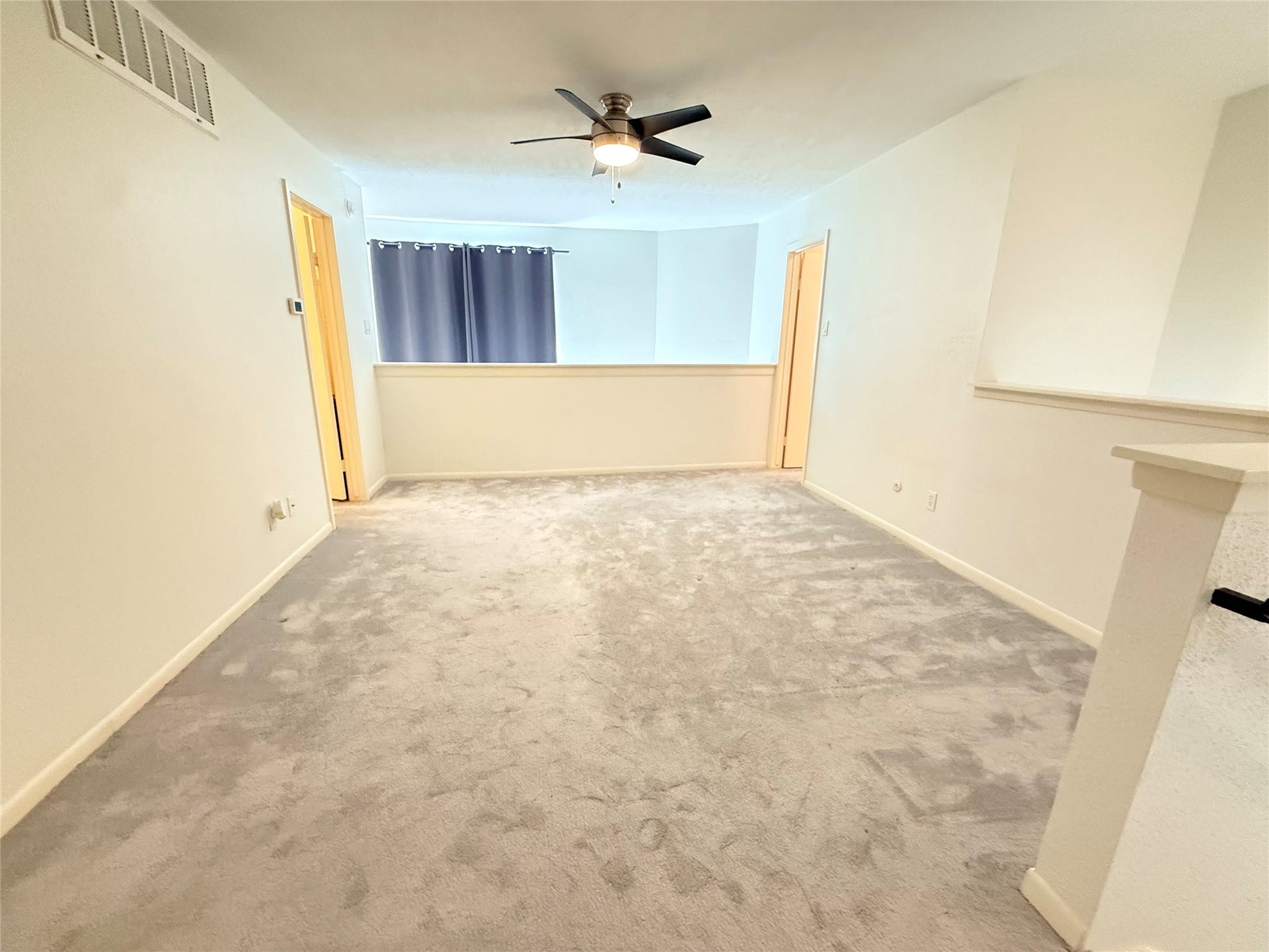 2800 Jeanetta Street, #2402, Houston, TX 77063 Another view of loft bedroom with new ceiling fan!