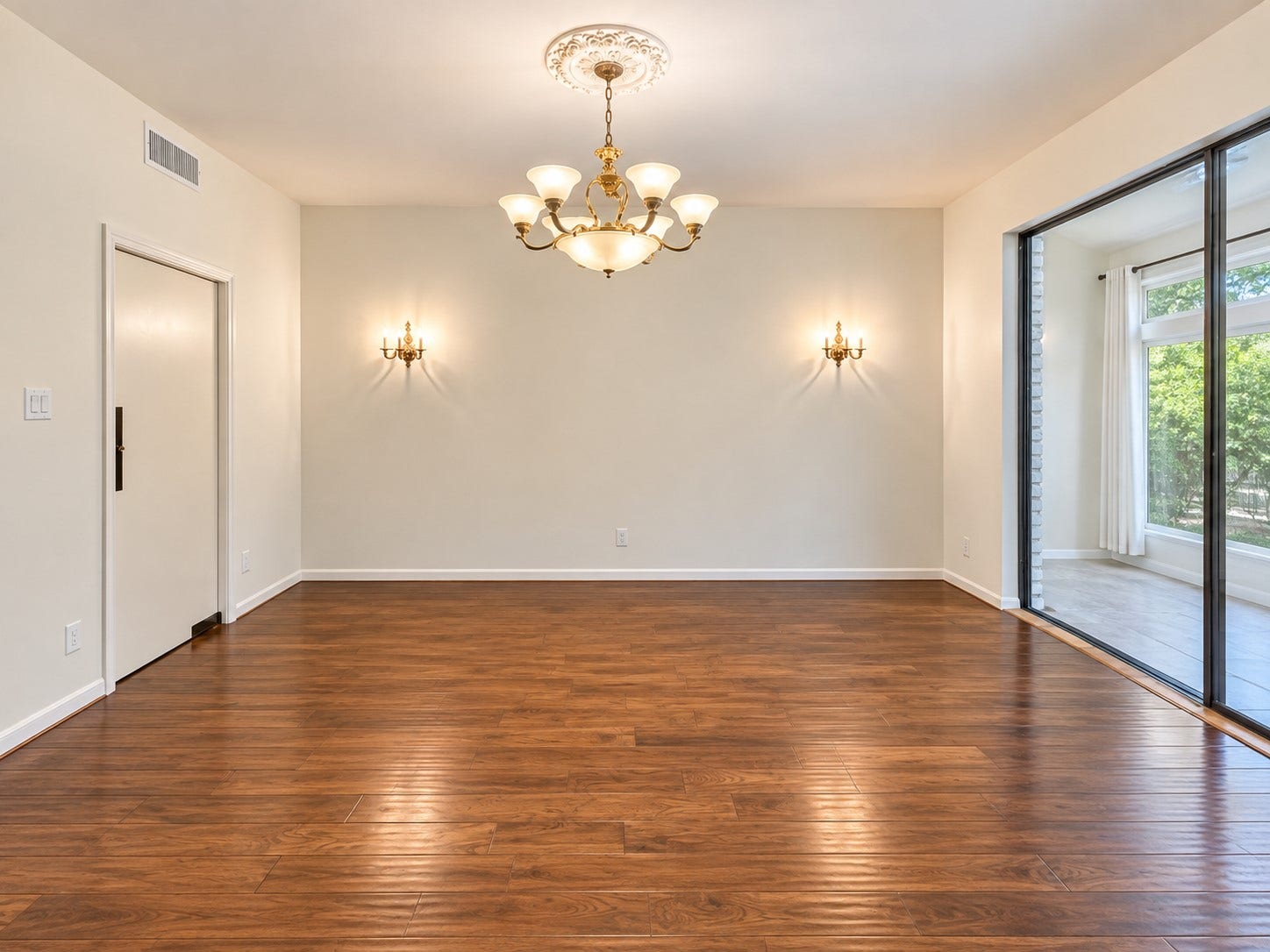 201 Vanderpool Lane, #86, Houston, TX 77024 dining room connected to living room and a door to kitchen