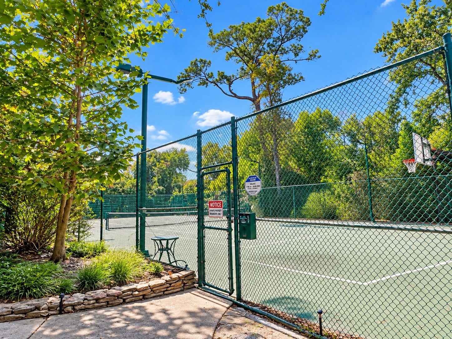 201 Vanderpool Lane, #86, Houston, TX 77024 tennis court