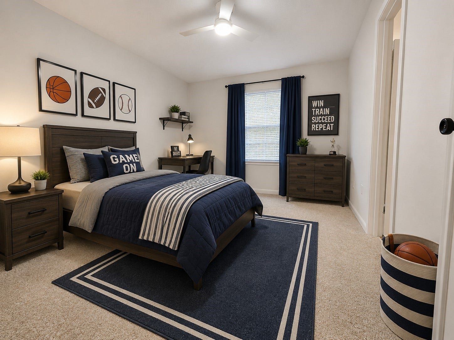 4707 Bradstone Drive, Houston, TX 77084 virtual staging