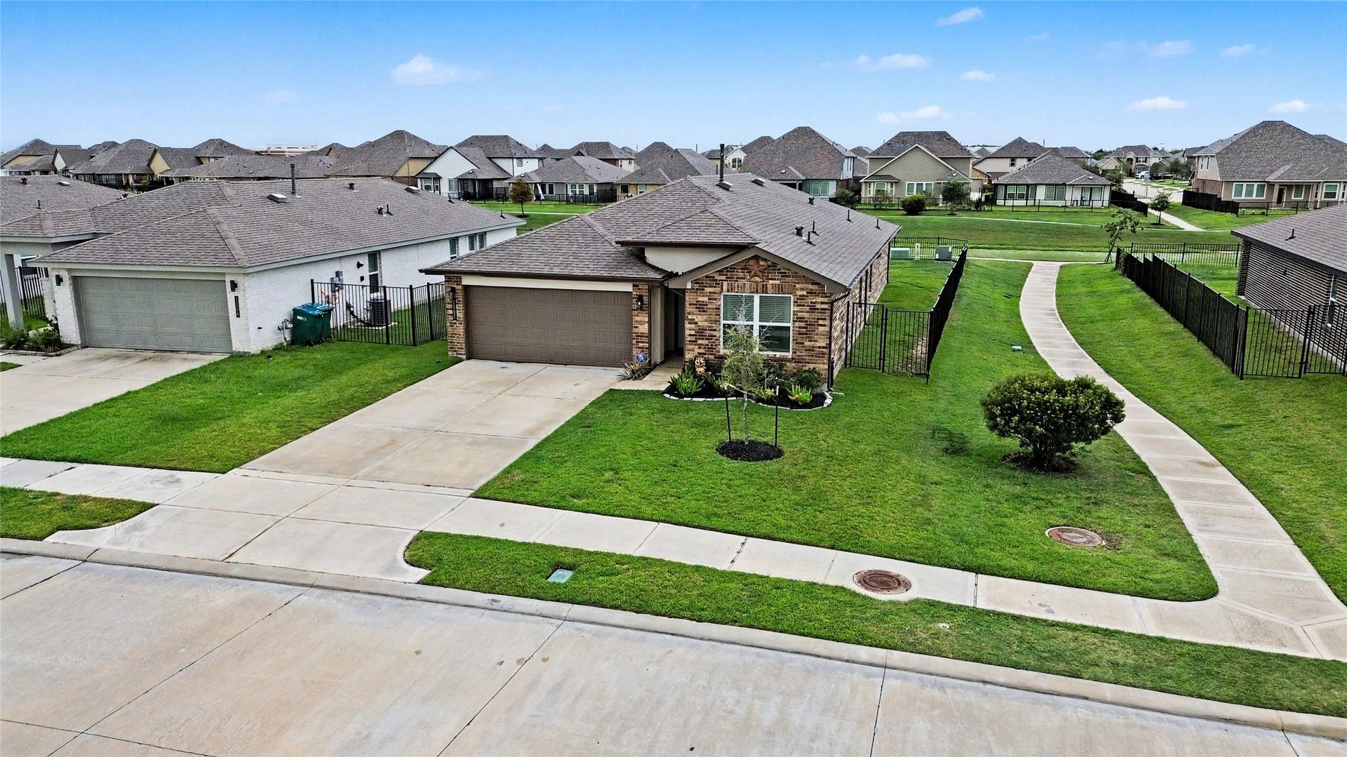 Look at all the space around this home!
