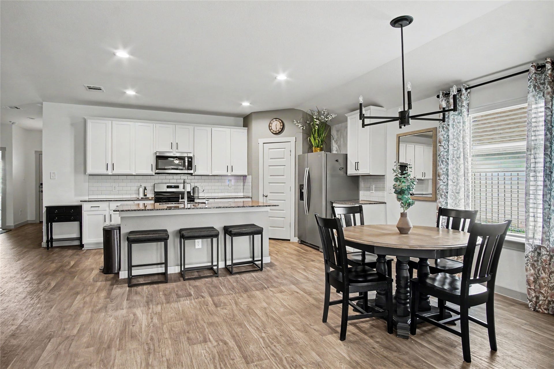 Plenty of space to mingle when entertaining or enjoying time at home!
