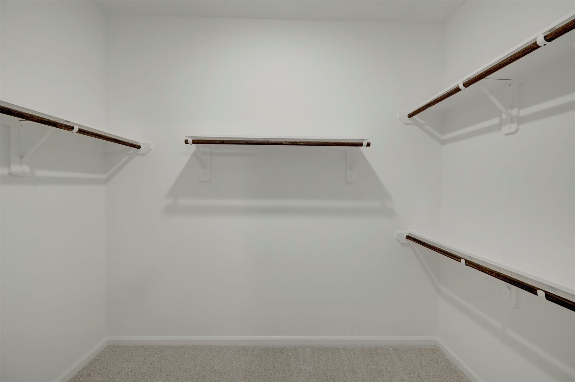 Huge primary walk-in closet