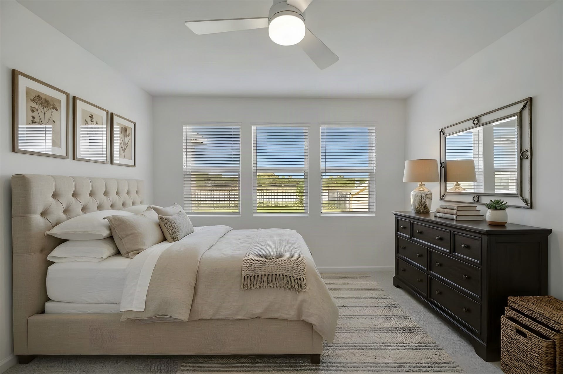 Serene primary suite