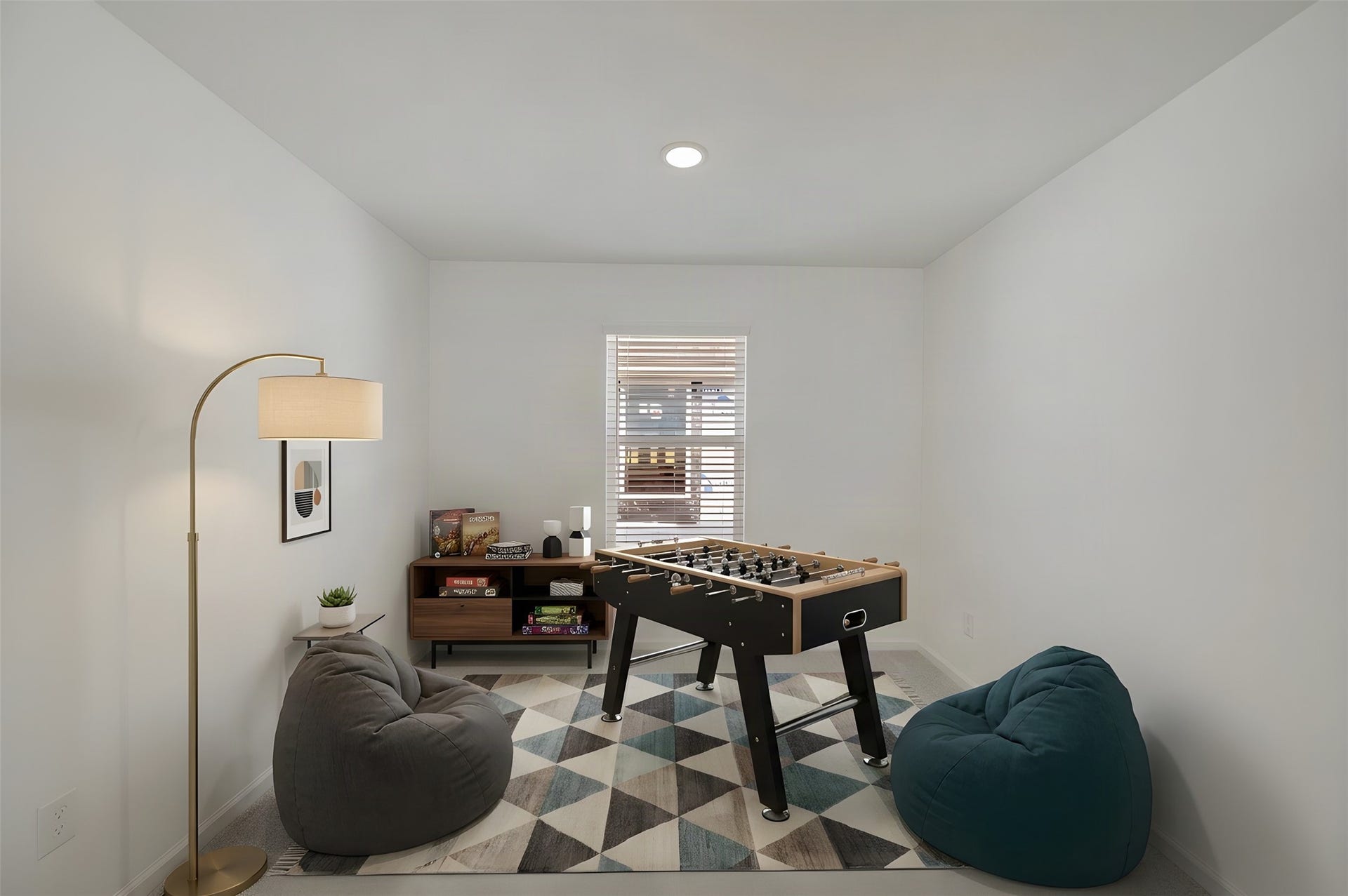 Upstairs loft space