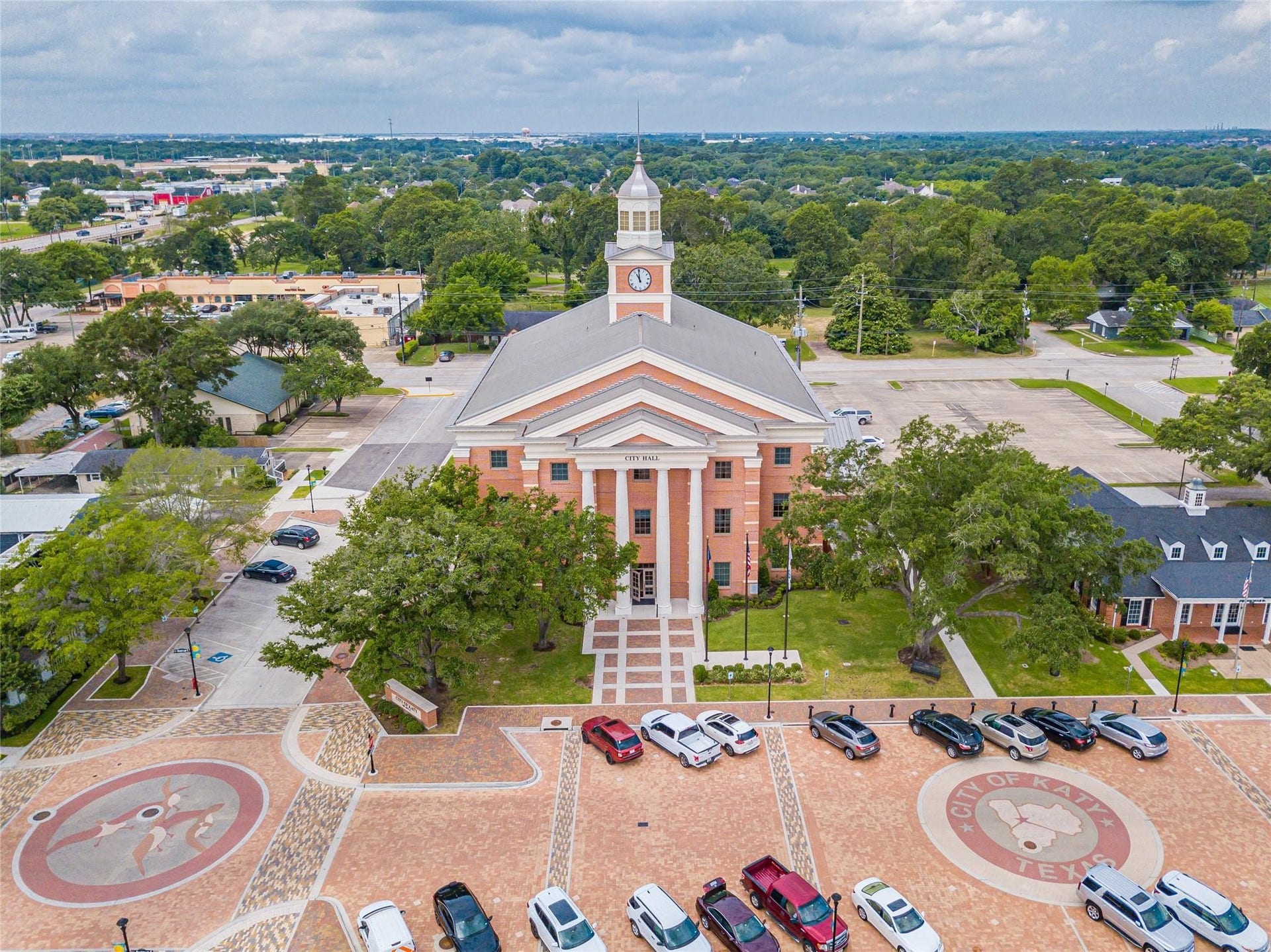 3527 Eula Morgan Road, Katy, TX 77493 In the heart of Old Town Katy, Katy City Hall overlooks the brick-paved Historic Town Square, a community gathering place for local markets, seasonal events, and celebrations throughout the year.