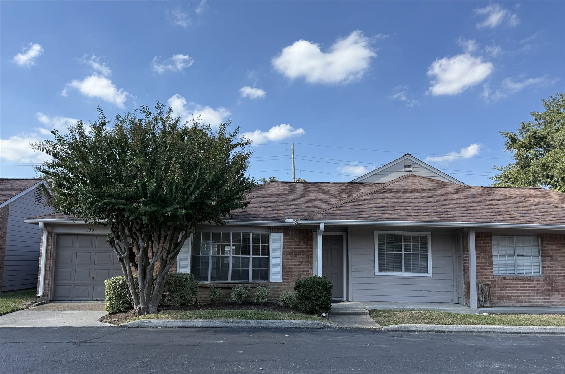 One story townhome in charming community