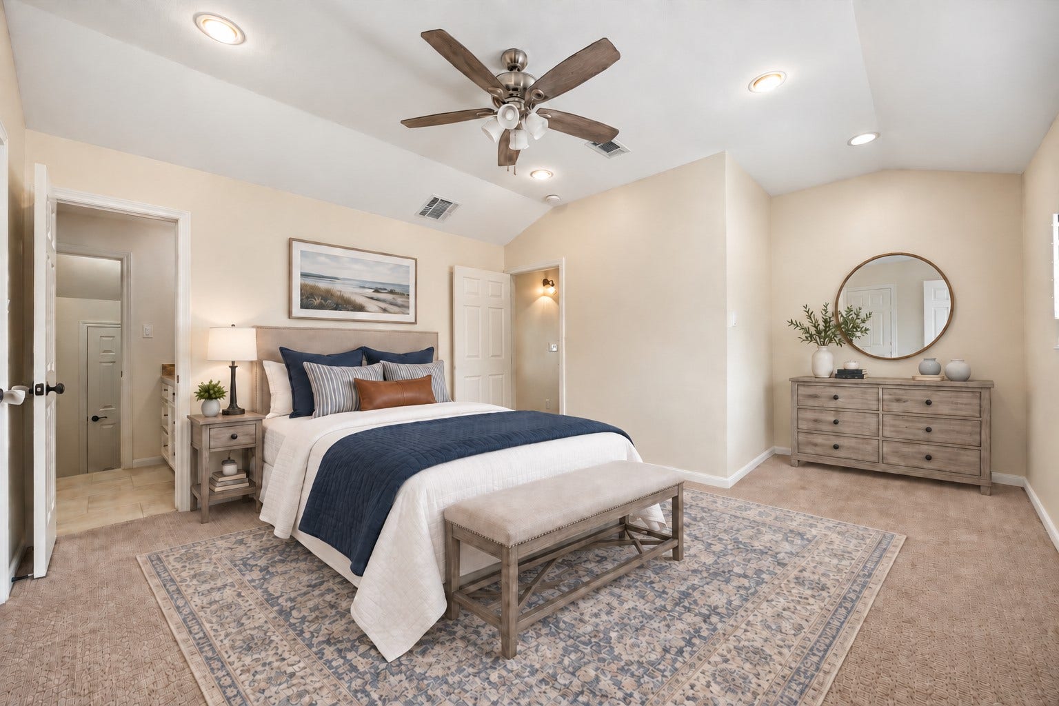 30 SAINT SIMONS COURT, Sugar Land, TX 77479 BEDROOM 3. **Virtually Staged.