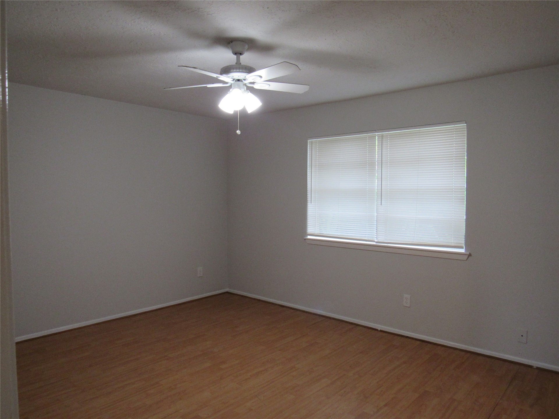 View of the master Bedroom.