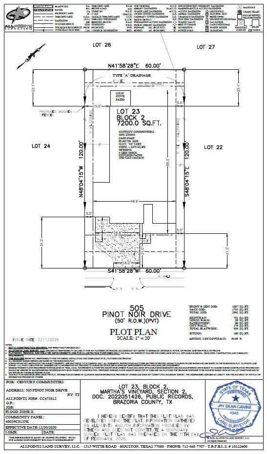 505 Pinot Noir Drive, Alvin, TX 77511 505 Pinot Noir Drive, Alvin, TX 77511