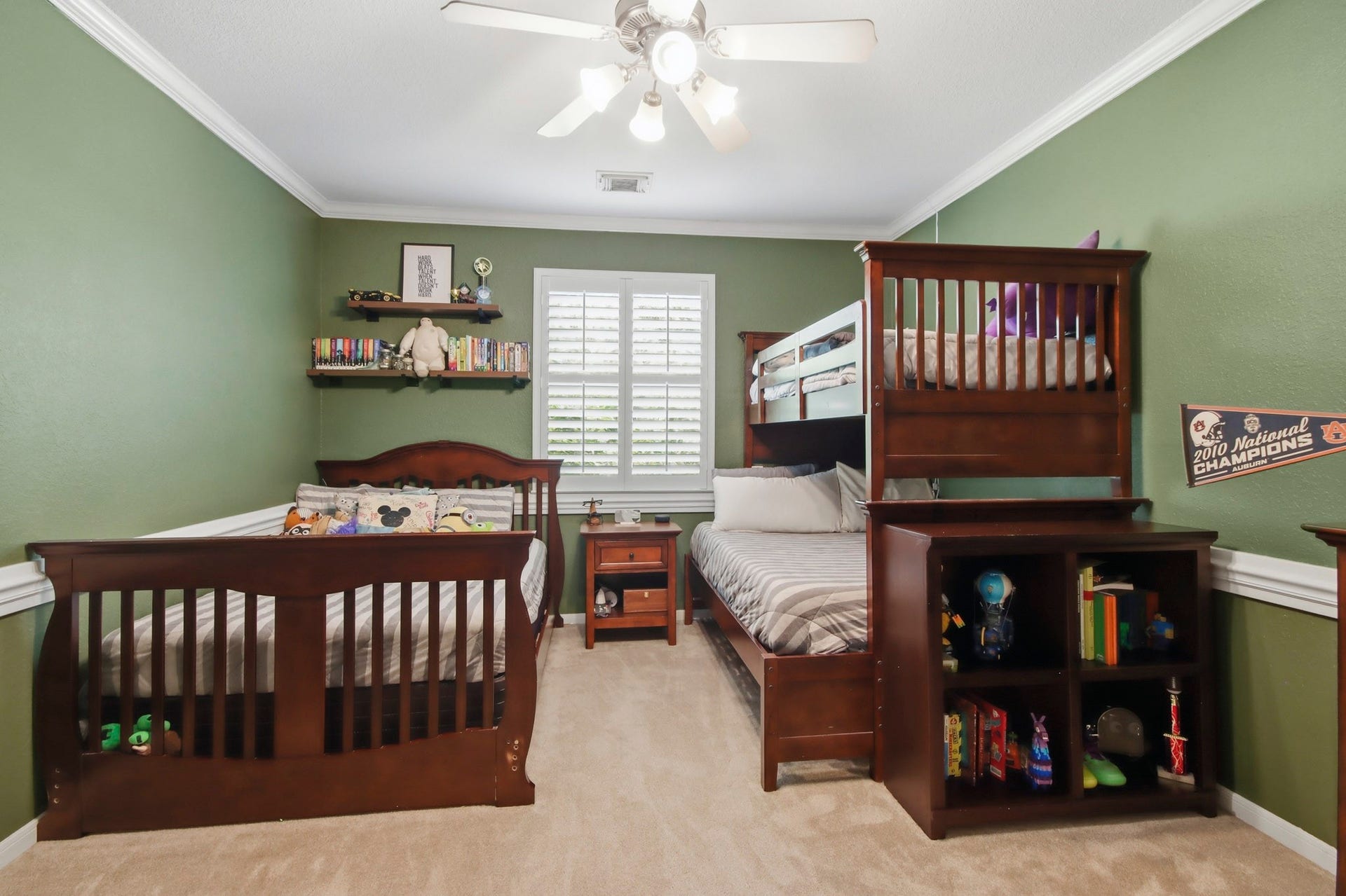 Oversized upstairs secondary bedroom.