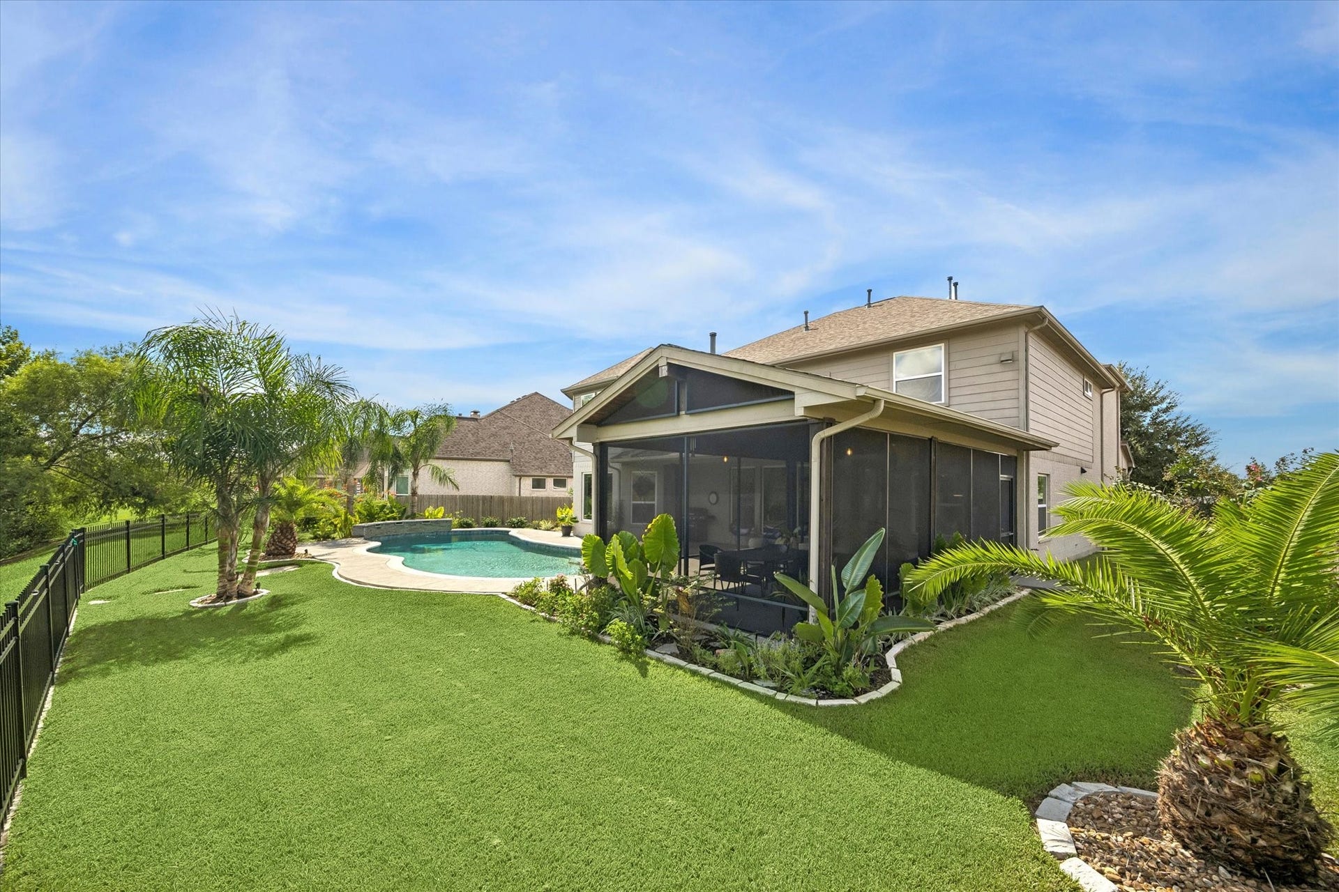 21322 Prairie Plains Lane, Richmond, TX 77406 Plenty of back yard space for kids, pets and entertaining.