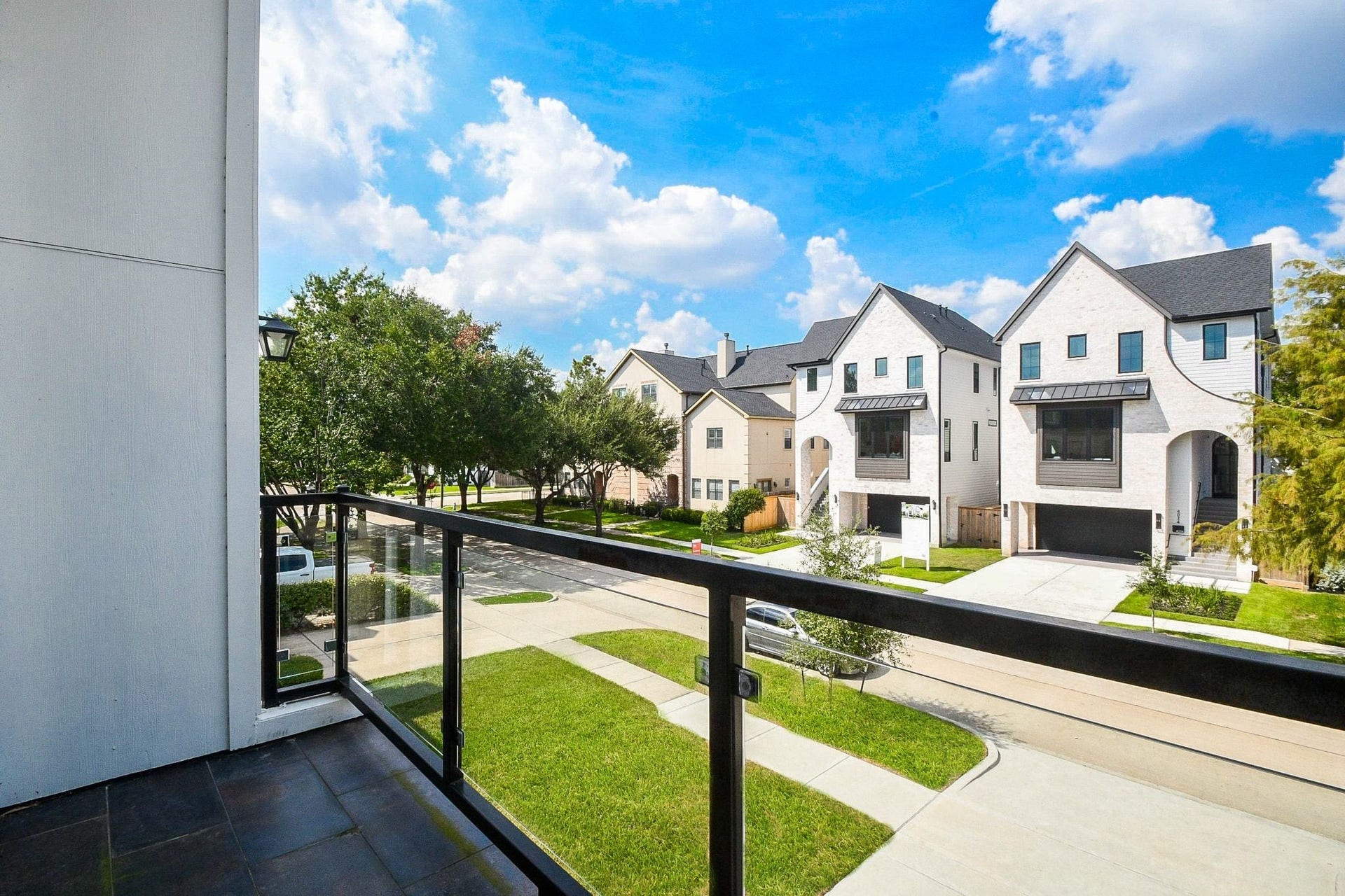 4031 Lanark Lane, #B, Houston, TX 77025 This is one private balcony view of your secure community.
