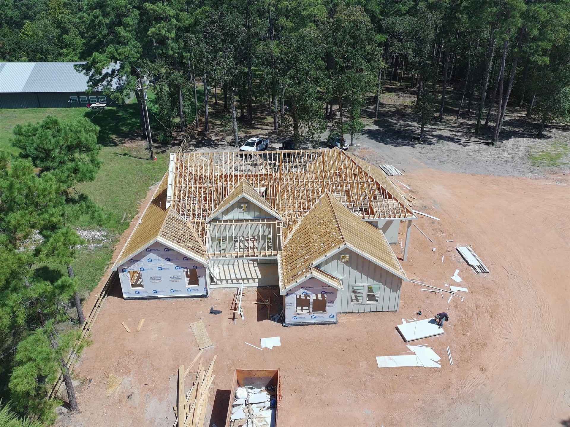 Photo take while property was an early stage of the construction - 43,098 sqft