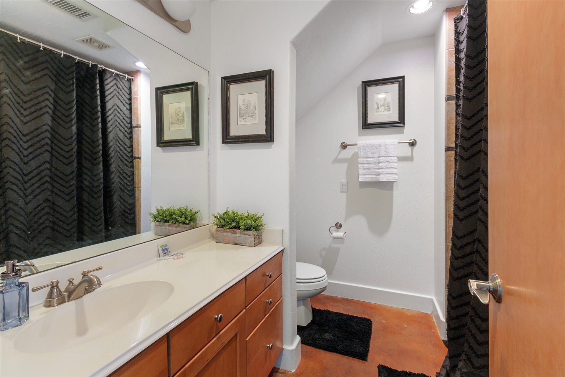 Spacious Bathroom with a long vanity