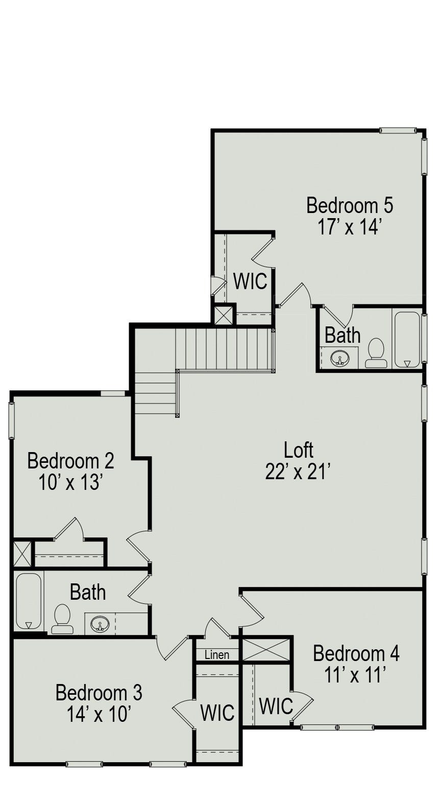 3442 Brushy Marsh Drive, Richmond, TX 77406 Second Floor