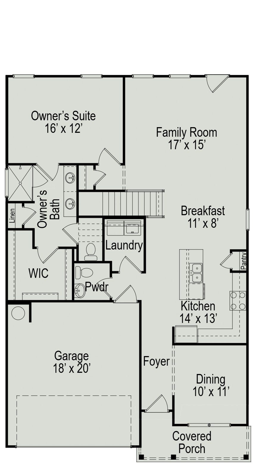 3442 Brushy Marsh Drive, Richmond, TX 77406 First Floor