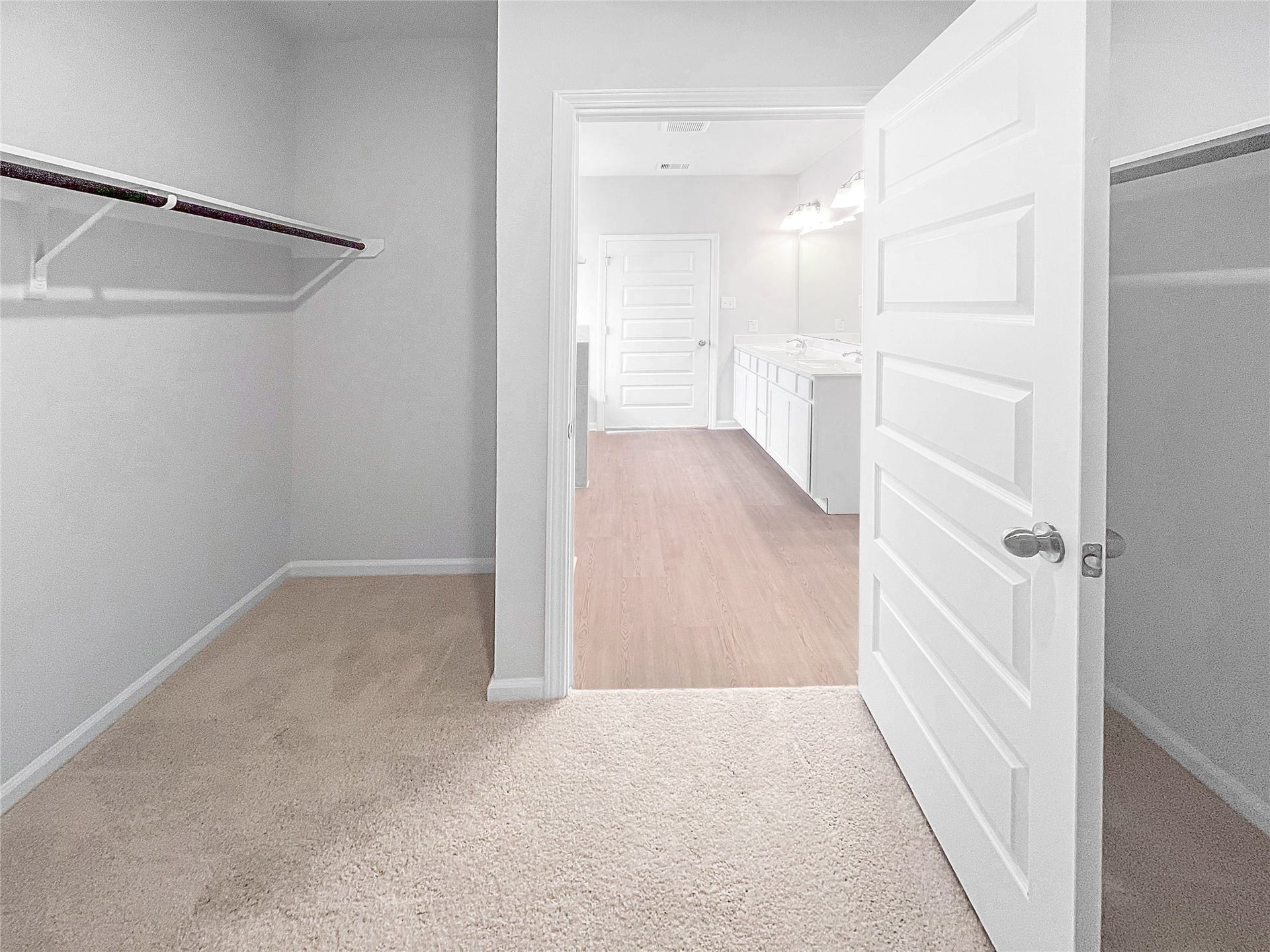 3442 Brushy Marsh Drive, Richmond, TX 77406 The Waring III- Primary Walk-in Closet. Sample image for illustration; upgrades, options, and colors may vary.
