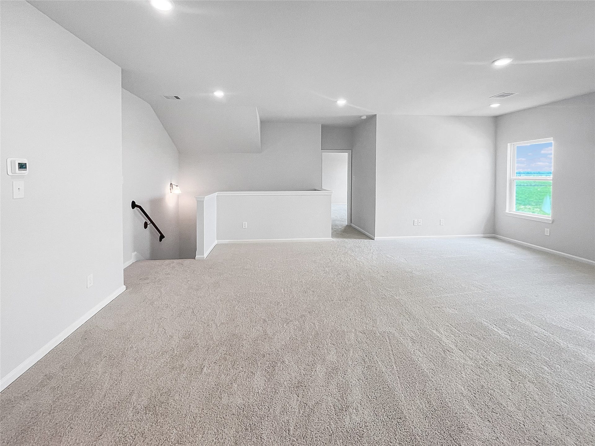 3442 Brushy Marsh Drive, Richmond, TX 77406 The Waring III- Spacious Game Room/Loft Upstairs. Sample image for illustration; upgrades, options, and colors may vary.
