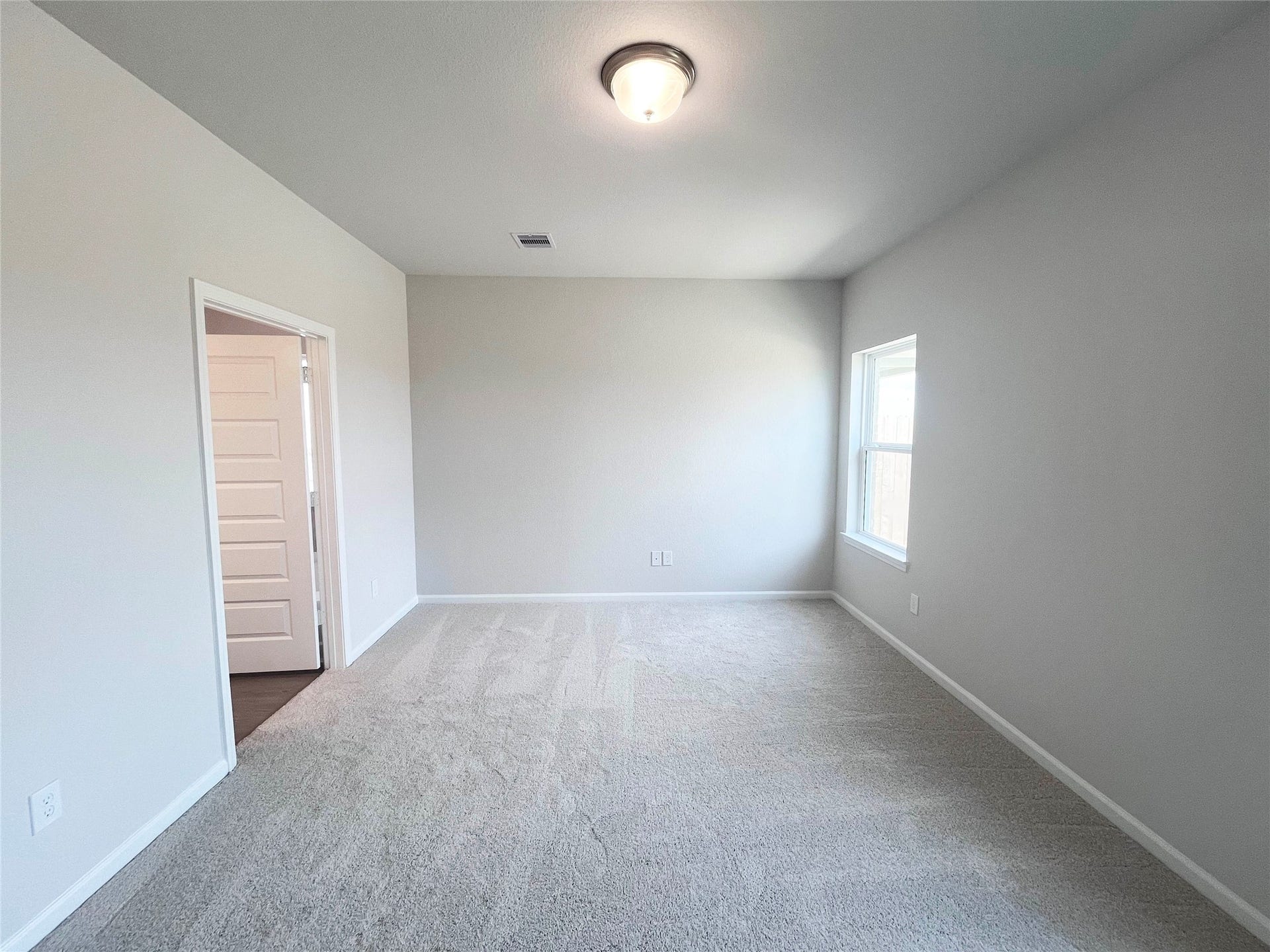 3442 Brushy Marsh Drive, Richmond, TX 77406 The Waring III- Primary Bedroom Suite. Sample image for illustration; upgrades, options, and colors may vary.