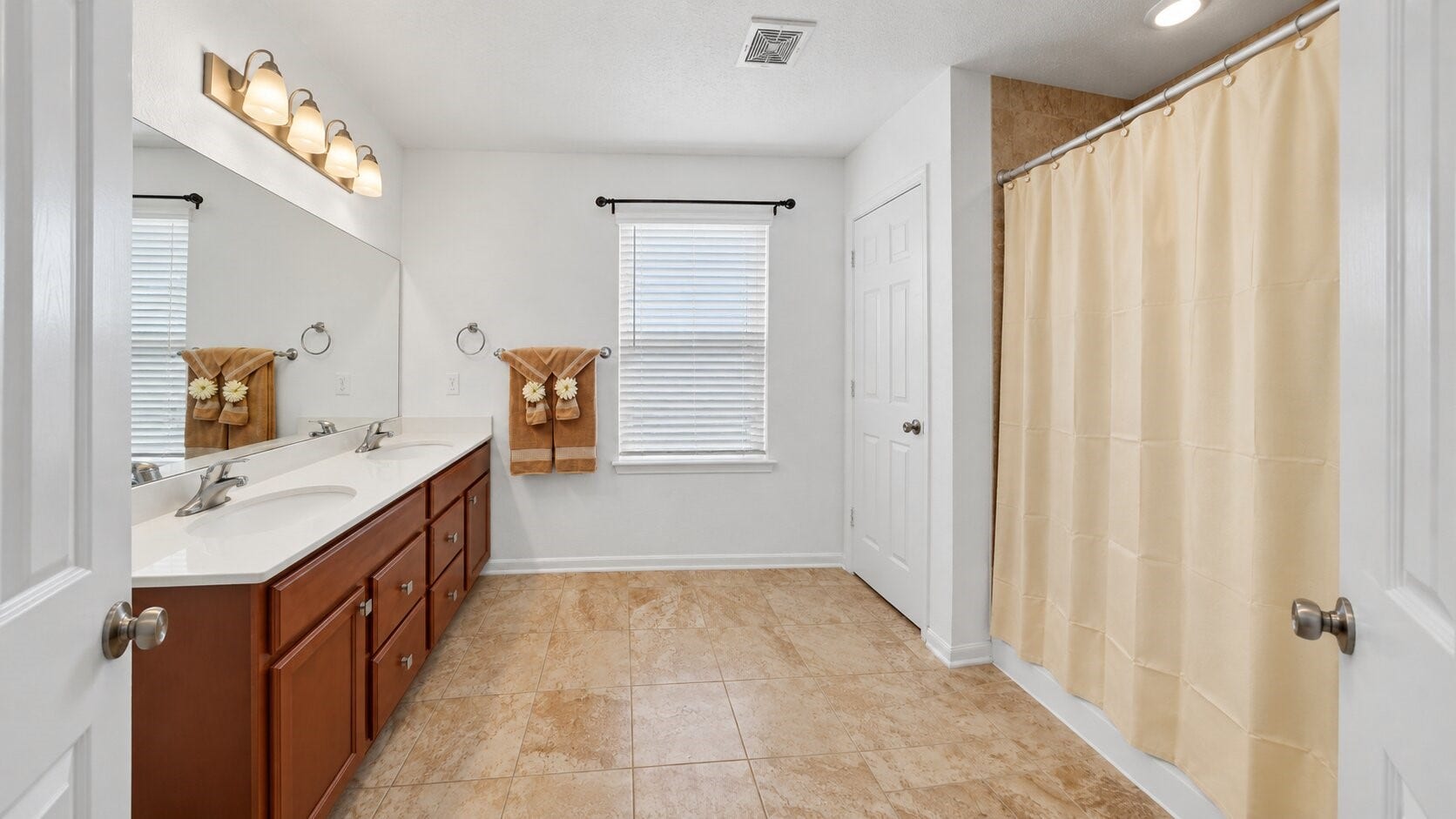 2627 White Bluff Lane, Houston, TX 77038 Primary bathroom with double sink and lots of space