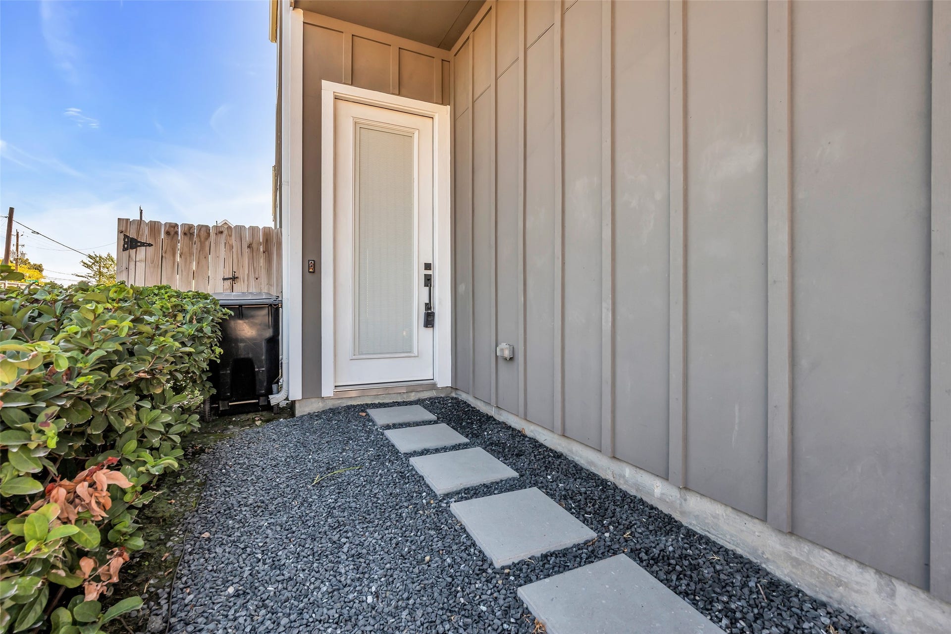 8474 Berry Green Lane, Houston, TX 77022 A covered entry and paver-stone path welcome you home.