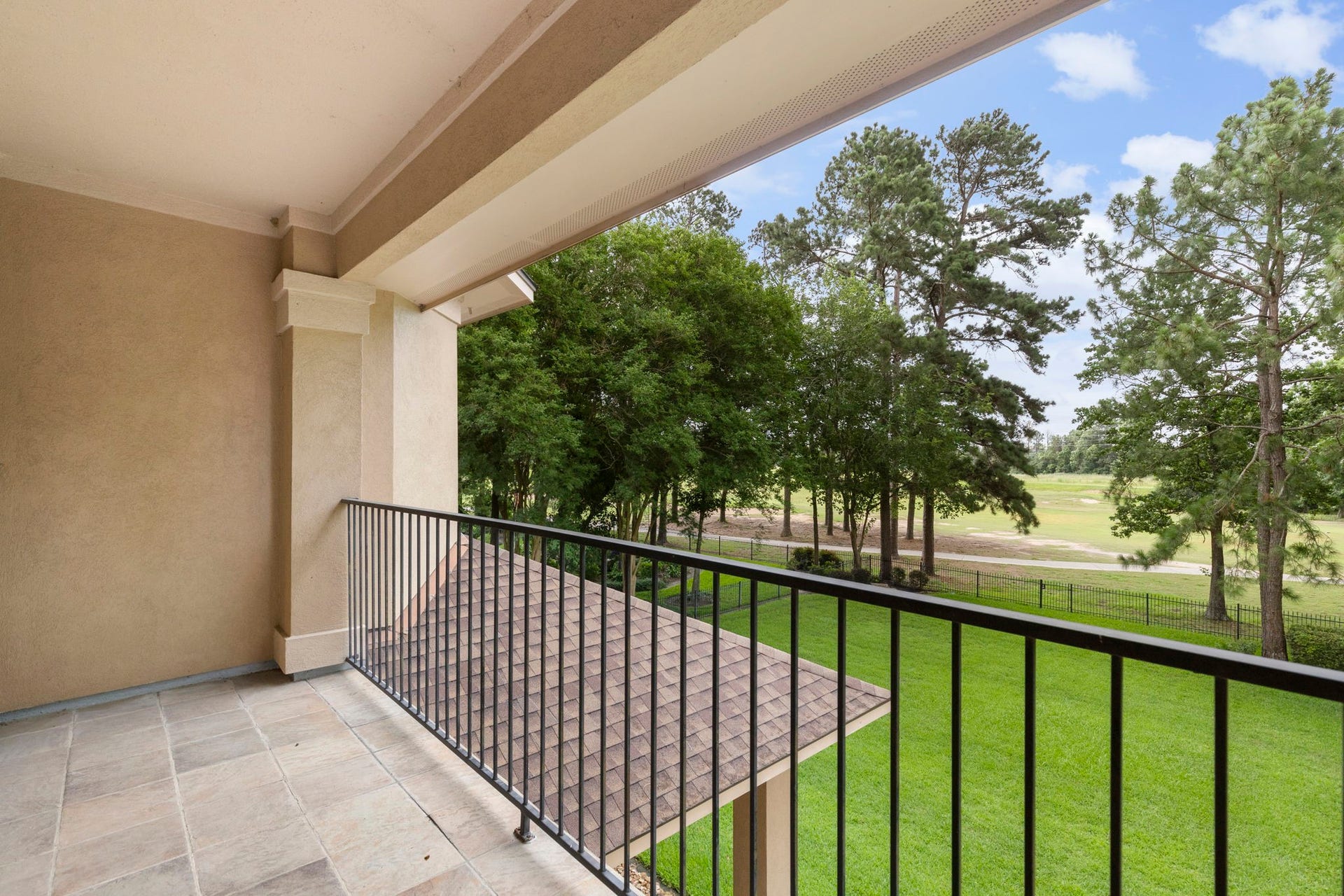 6207 Windrose Hollow Lane, Spring, TX 77379 Balcony off Game room with fabulous views and epic sunsets!
