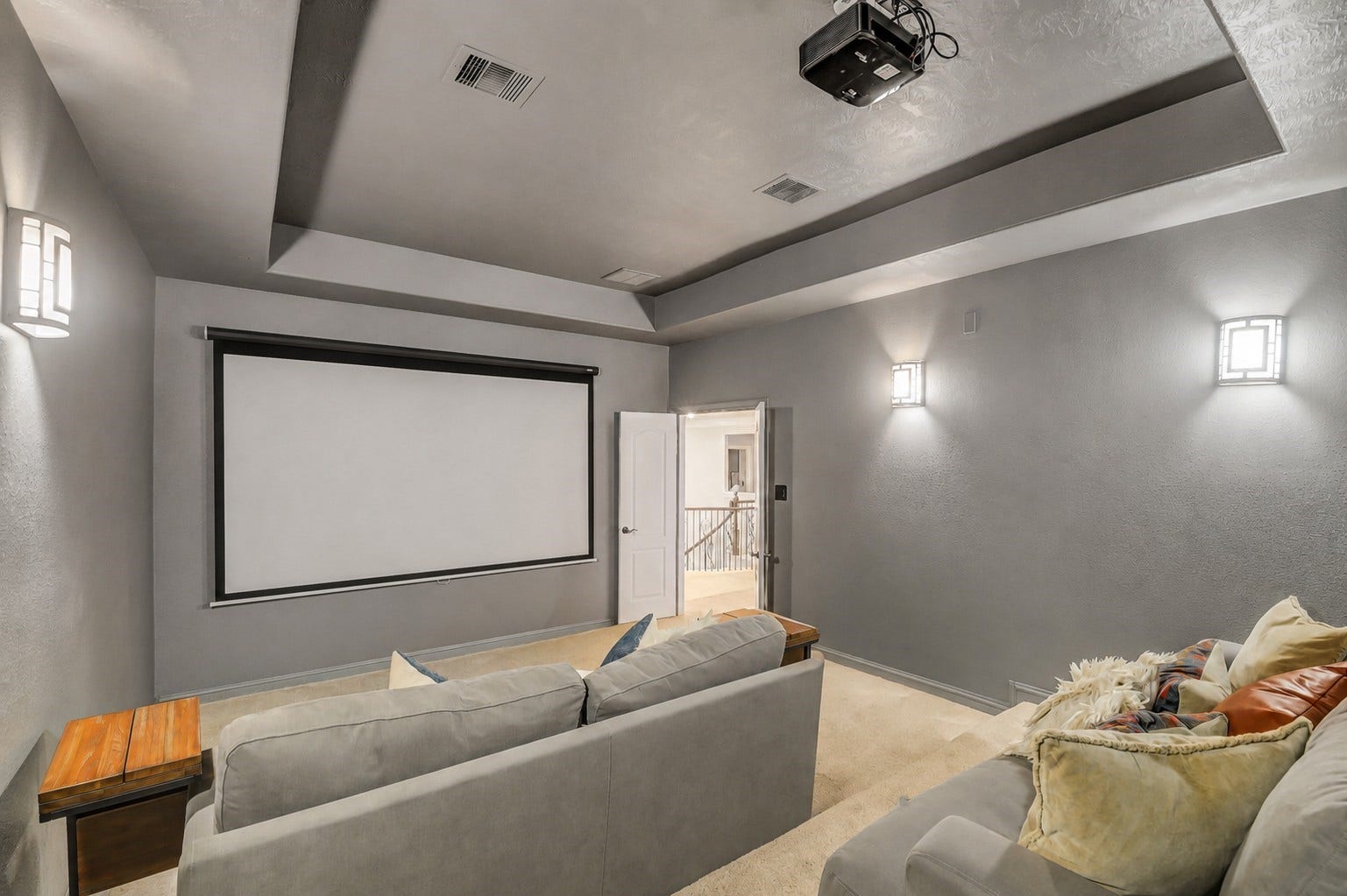 5410 Briarcliff Lane, Fulshear, TX 77441 Another angel of the media room making it perfect for family movie nights.