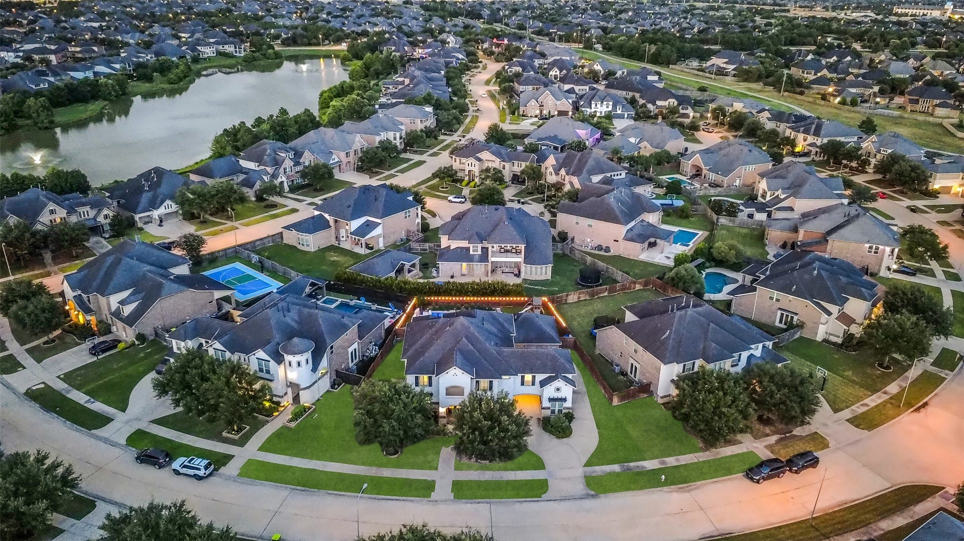 5410 Briarcliff Lane, Fulshear, TX 77441 Situated within the highly sought after Iris Lake subsection of the Cross Creek Ranch community, this home enjoys a prime location with a scenic community lake and walking trails just moments away