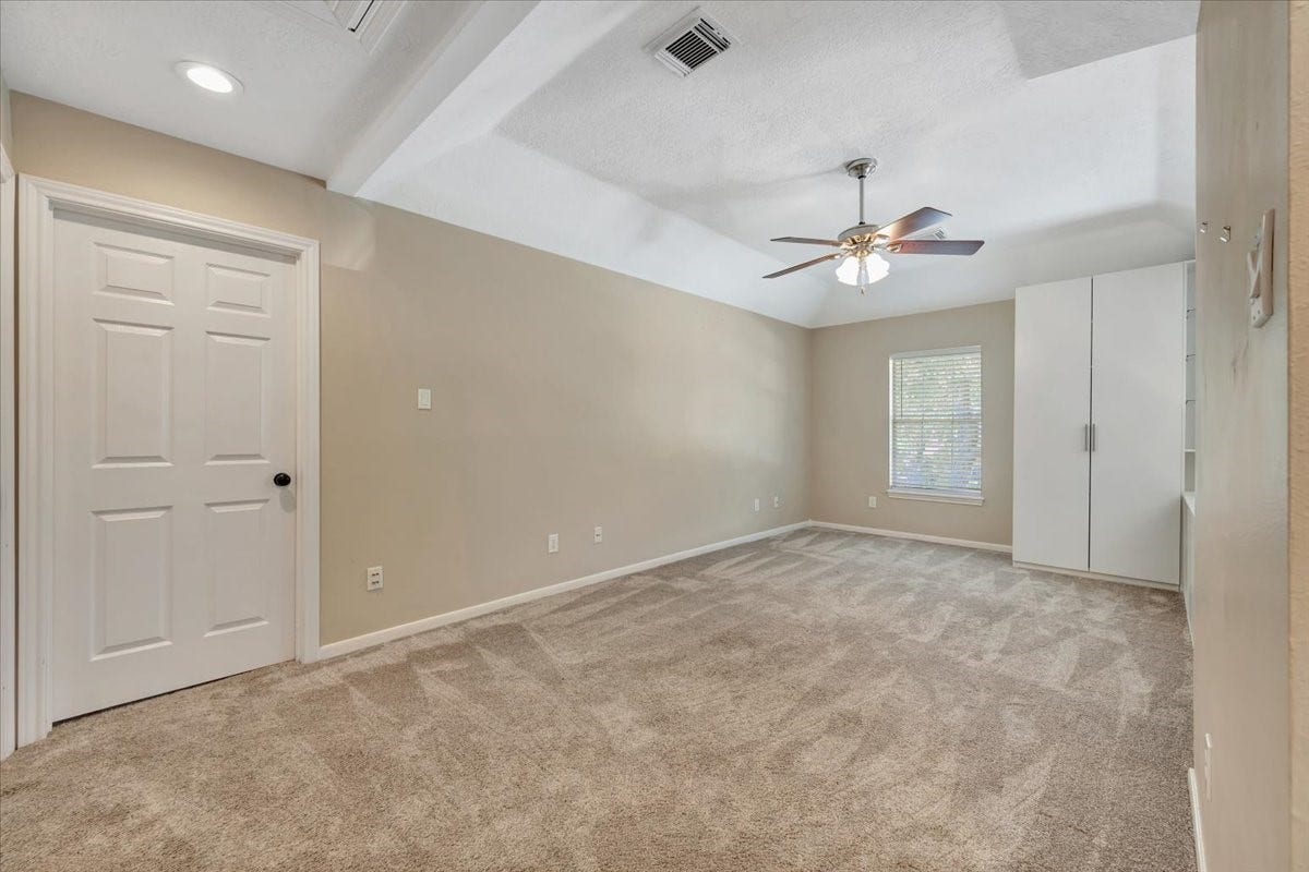 Another view of the upstairs game room.