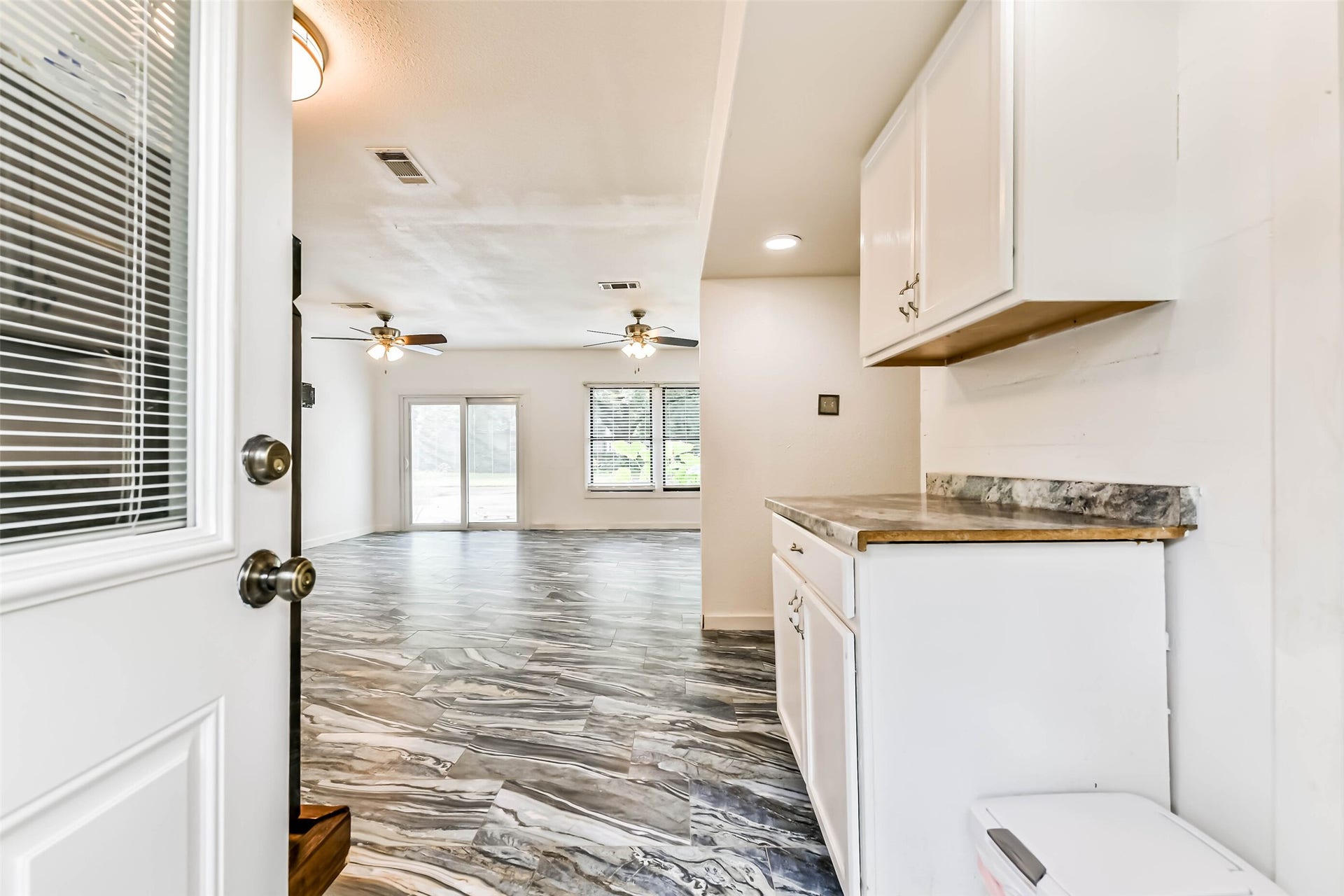 623 Laurel Street, La Marque, TX 77568 Exterior door entrance to garage conversion