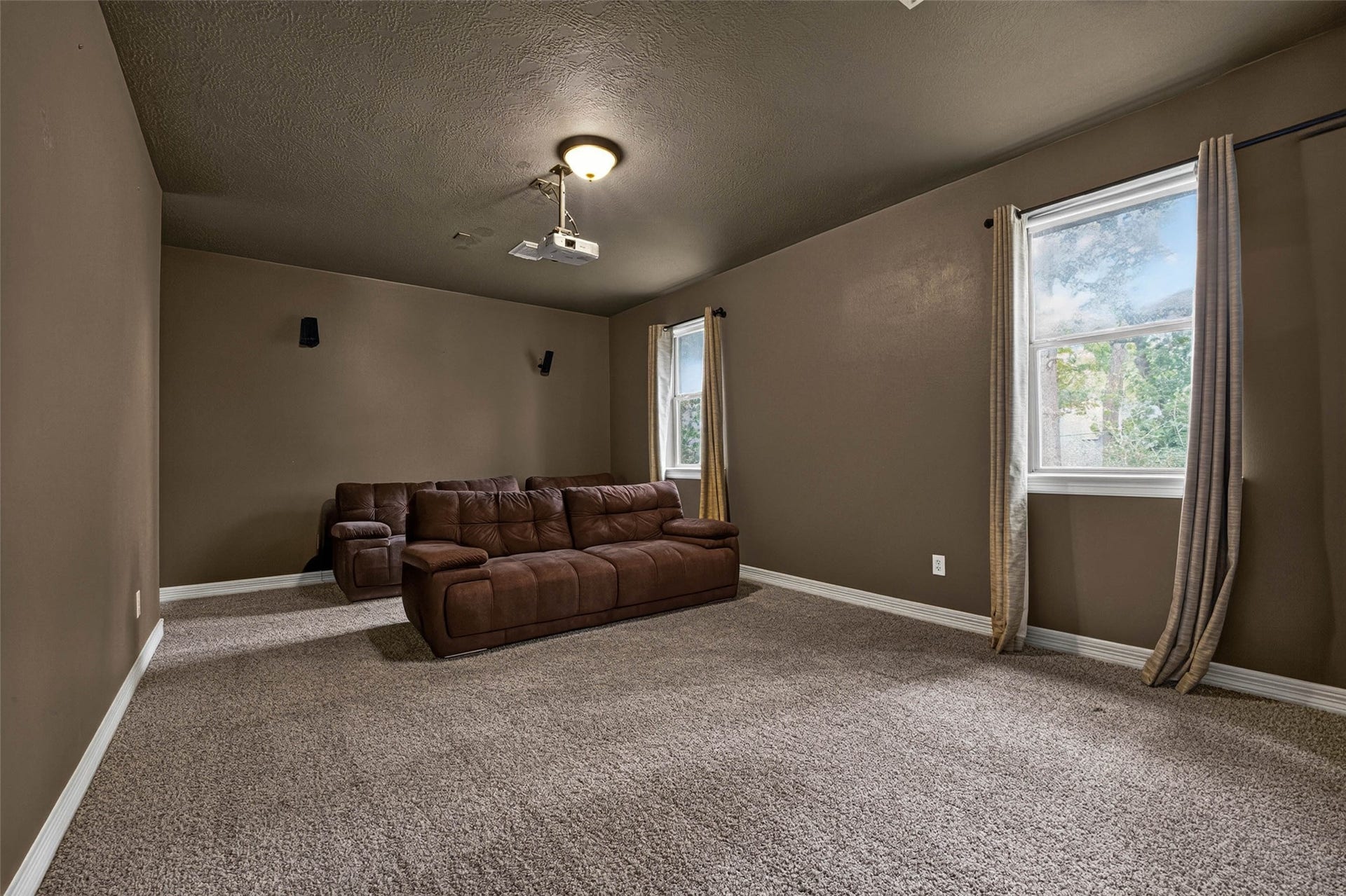 12455 Cedar Breaks Court, Humble, TX 77346 This is the only room in the whole house with carpet, and the carpet is brand new.