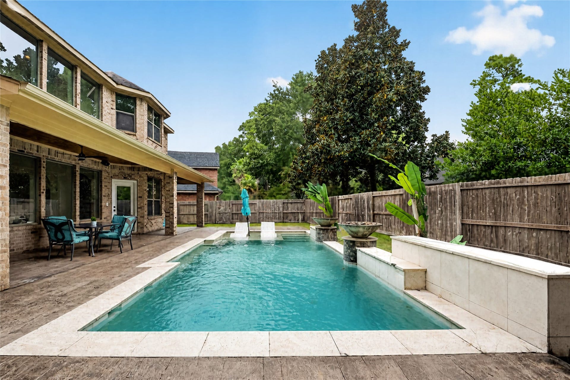 12455 Cedar Breaks Court, Humble, TX 77346 Thoughtfully designed for enjoyment day or night.