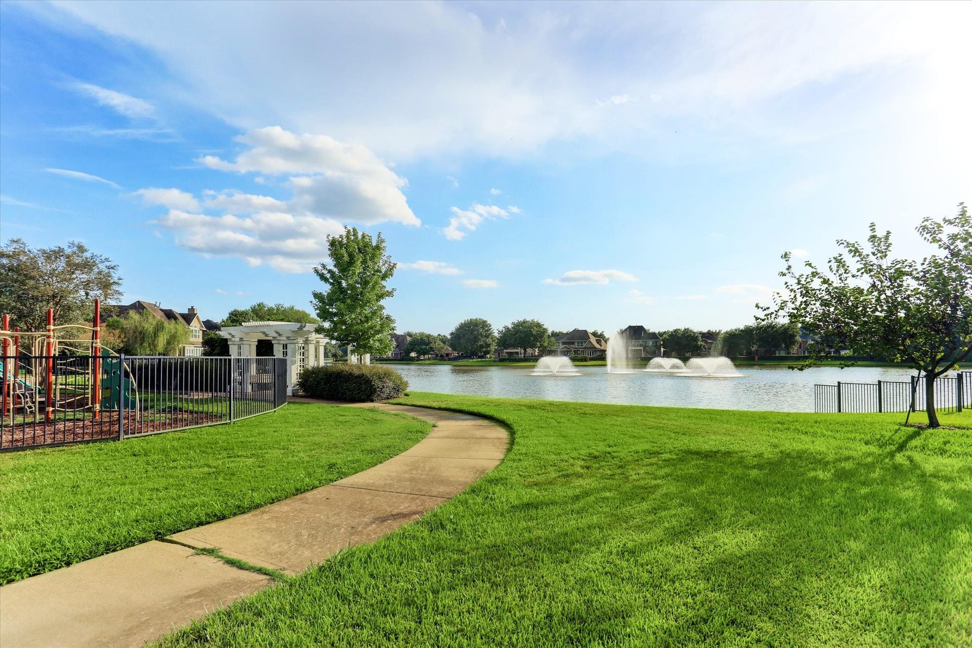 Miles of trails and green spaces provide plenty of opportunities to walk, jog and enjoy the outdoors.