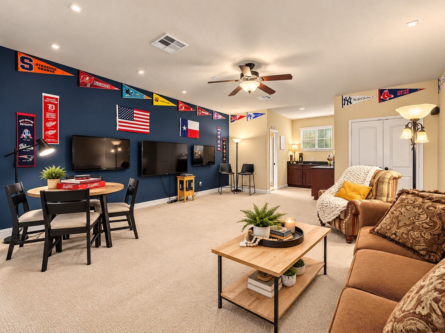 59 Tioga Place, Tomball, TX 77375 Create your own entertainment zone where everyone can relax, enjoy favorite shows, or gather for game night.
