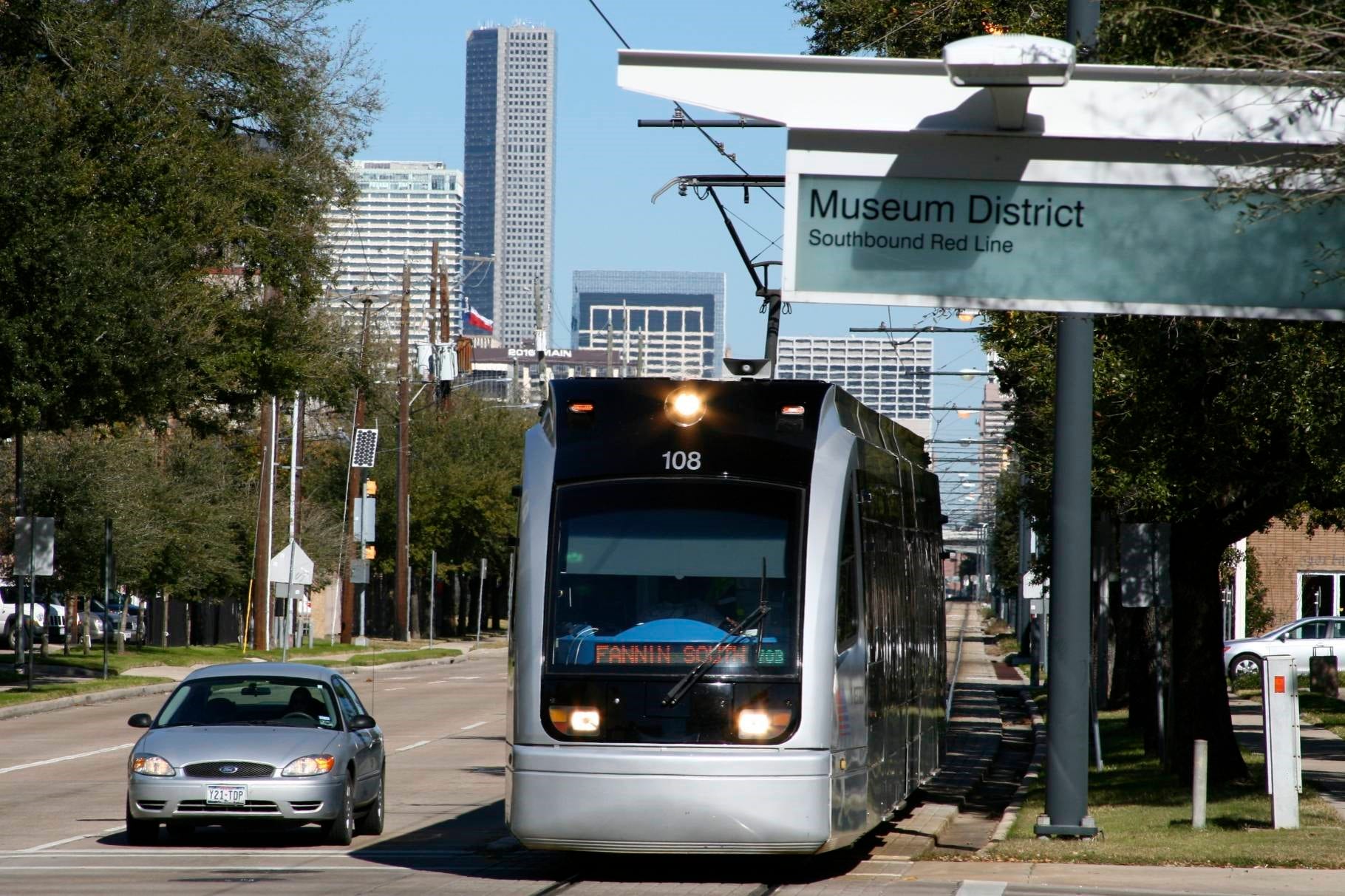 Easy access to MetroRail to take you Downtown or to the Medical Center/NRG